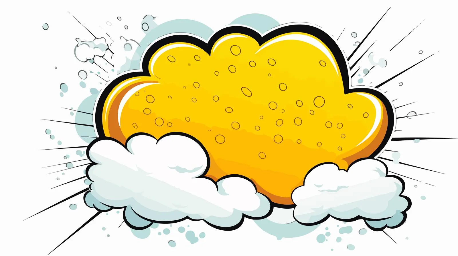 Cartoon Swear Word Speech Bubble — free download from Dotvec