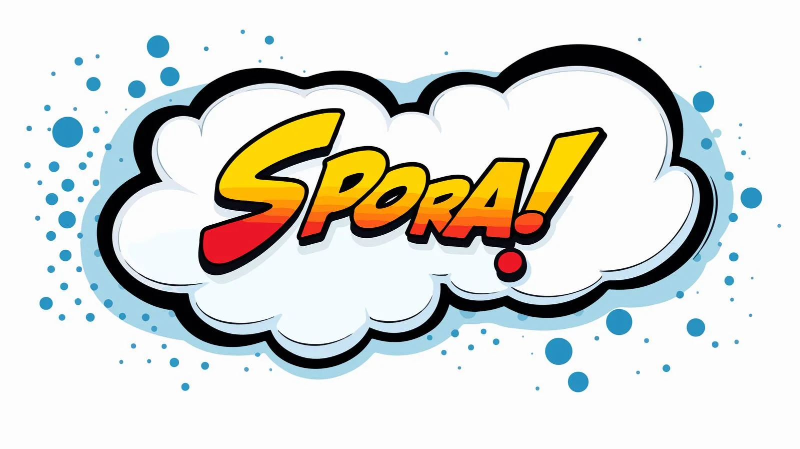 Cartoon swearword speech bubble illustration — free download from Dotvec