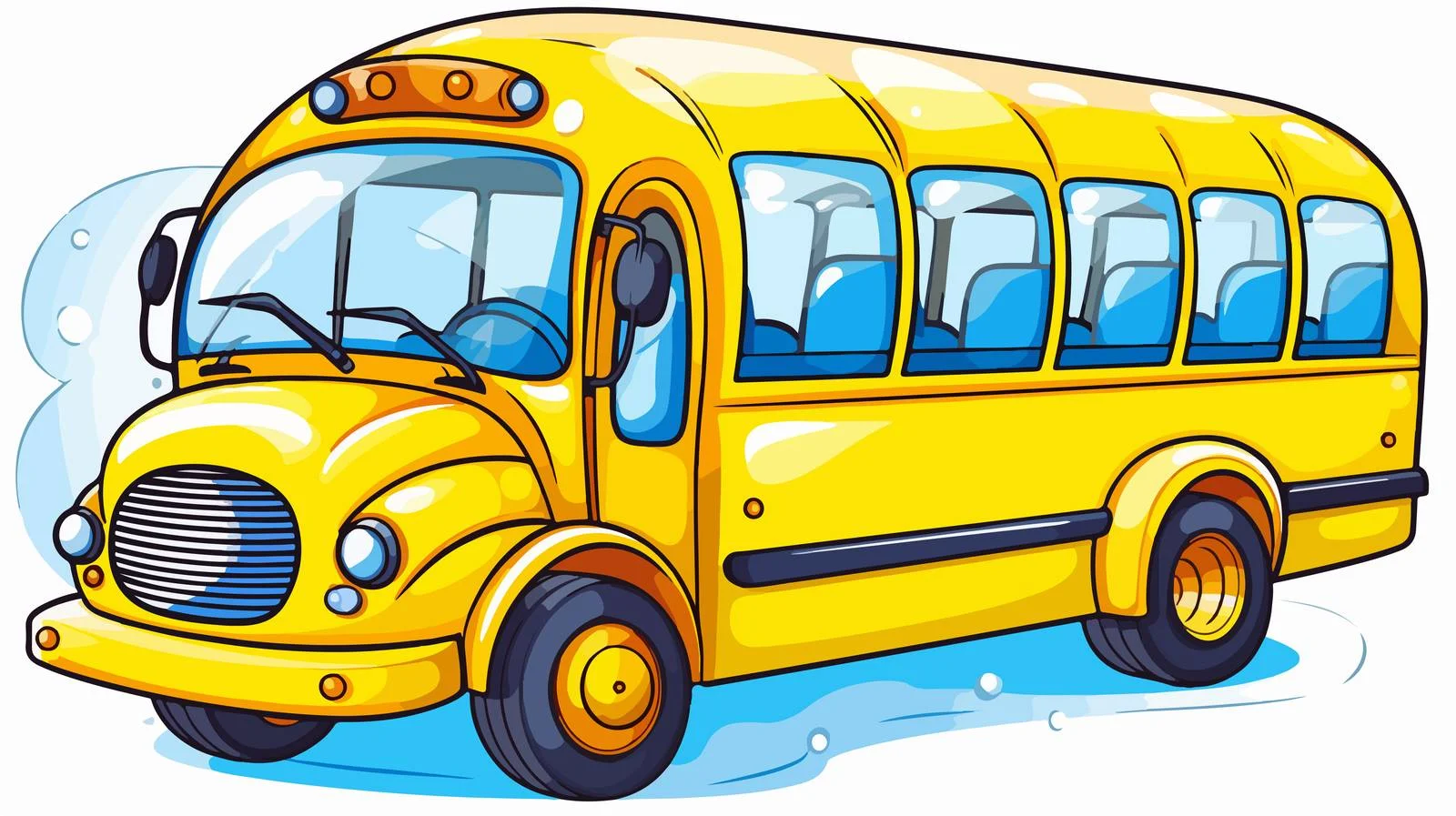 Speech Bubble Cartoon School — free download from Dotvec