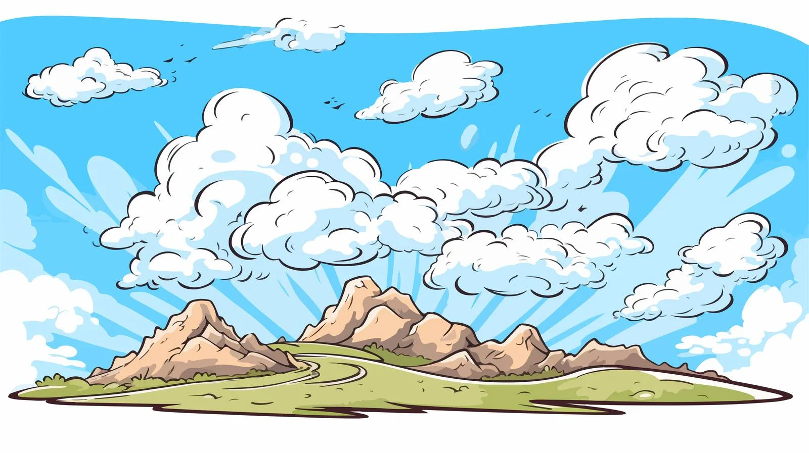 Creative Cartoon Cloud Download Illustration — free download from Dotvec