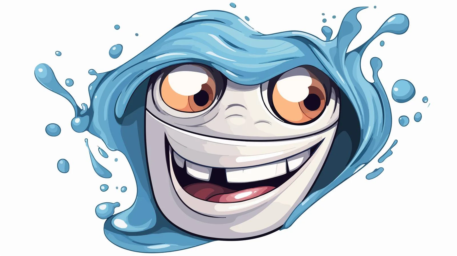 Cartoon Face Cream Illustration — free download from Dotvec
