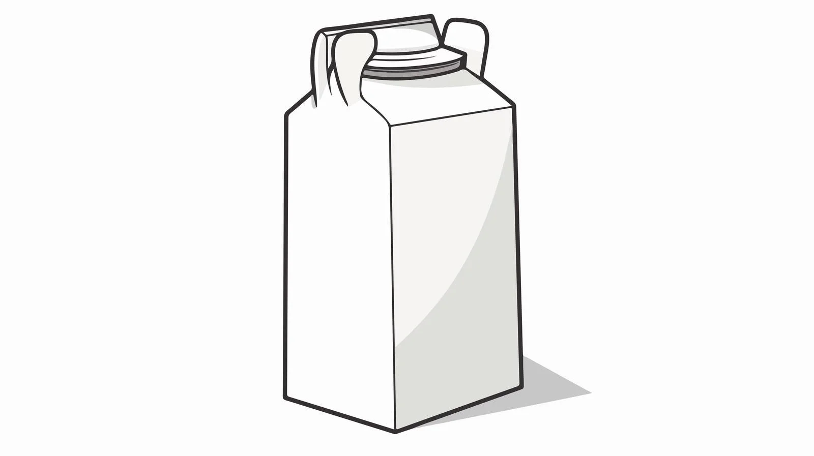 Hand-Drawn Milk Carton Illustration — free download from Dotvec