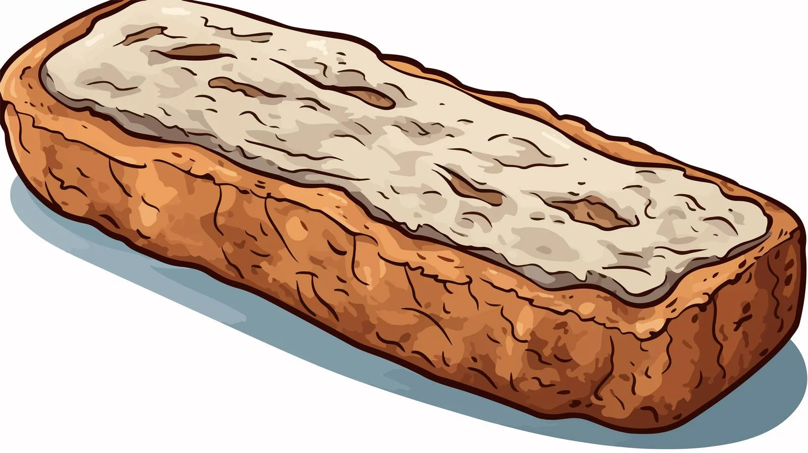 Textured Mouldy Bread Vector Illustration — free download from Dotvec
