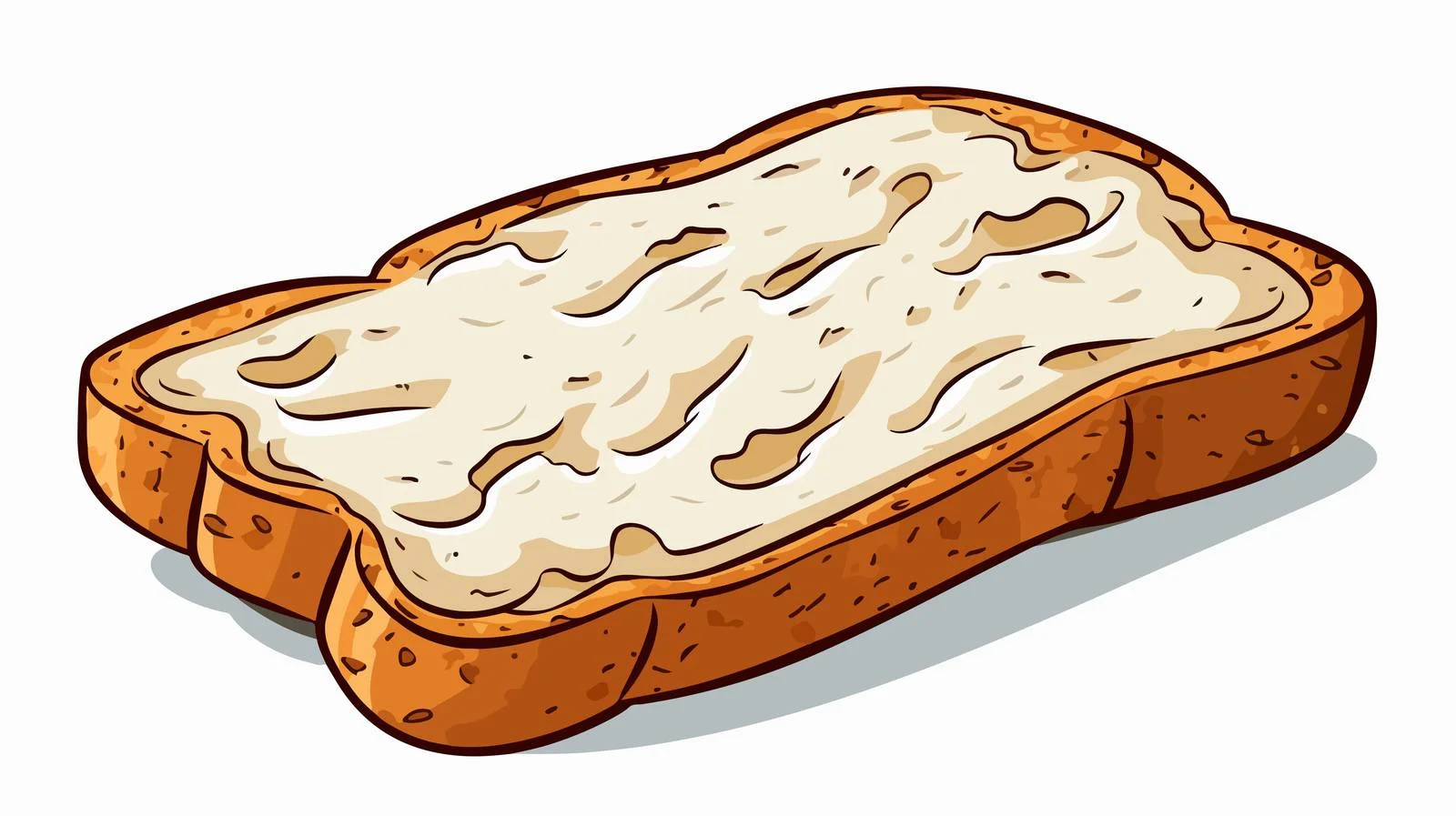 Mouldy Bread Vector Illustration — free download from Dotvec