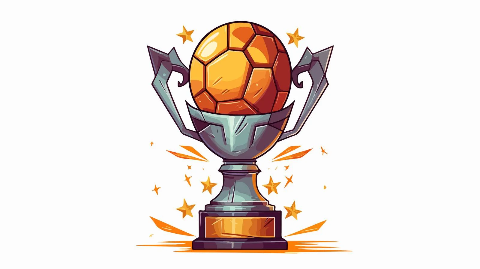 Sport Trophy Cartoon Vector Illustration — free download from Dotvec