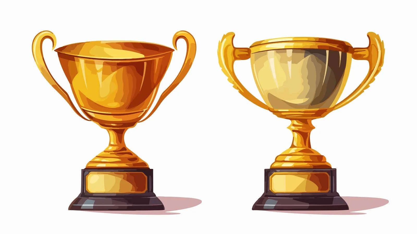 Cartoon Sports Trophy Vector Illustration — free download from Dotvec