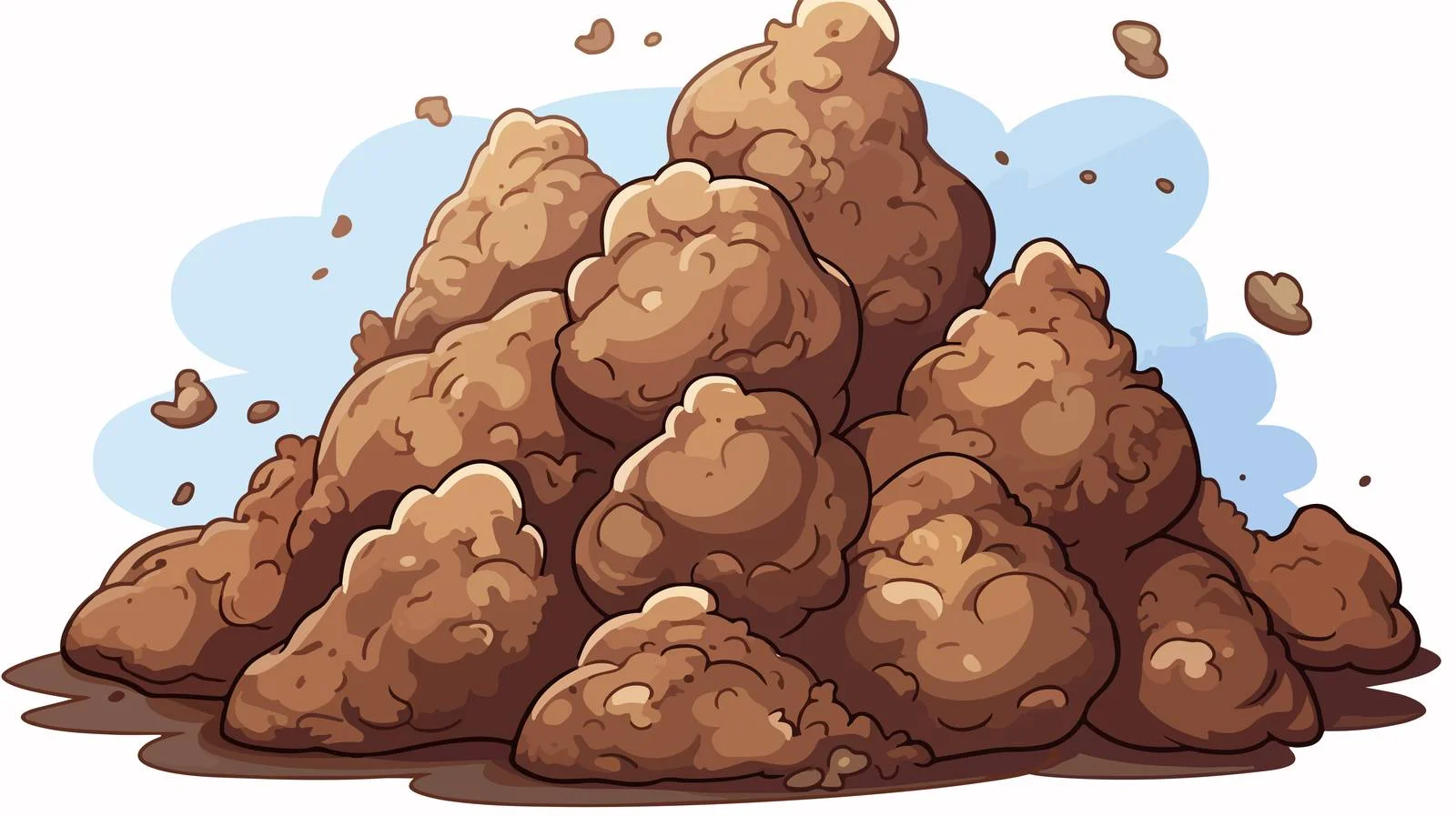 Poop Emoji Cartoon Illustration — free download from Dotvec