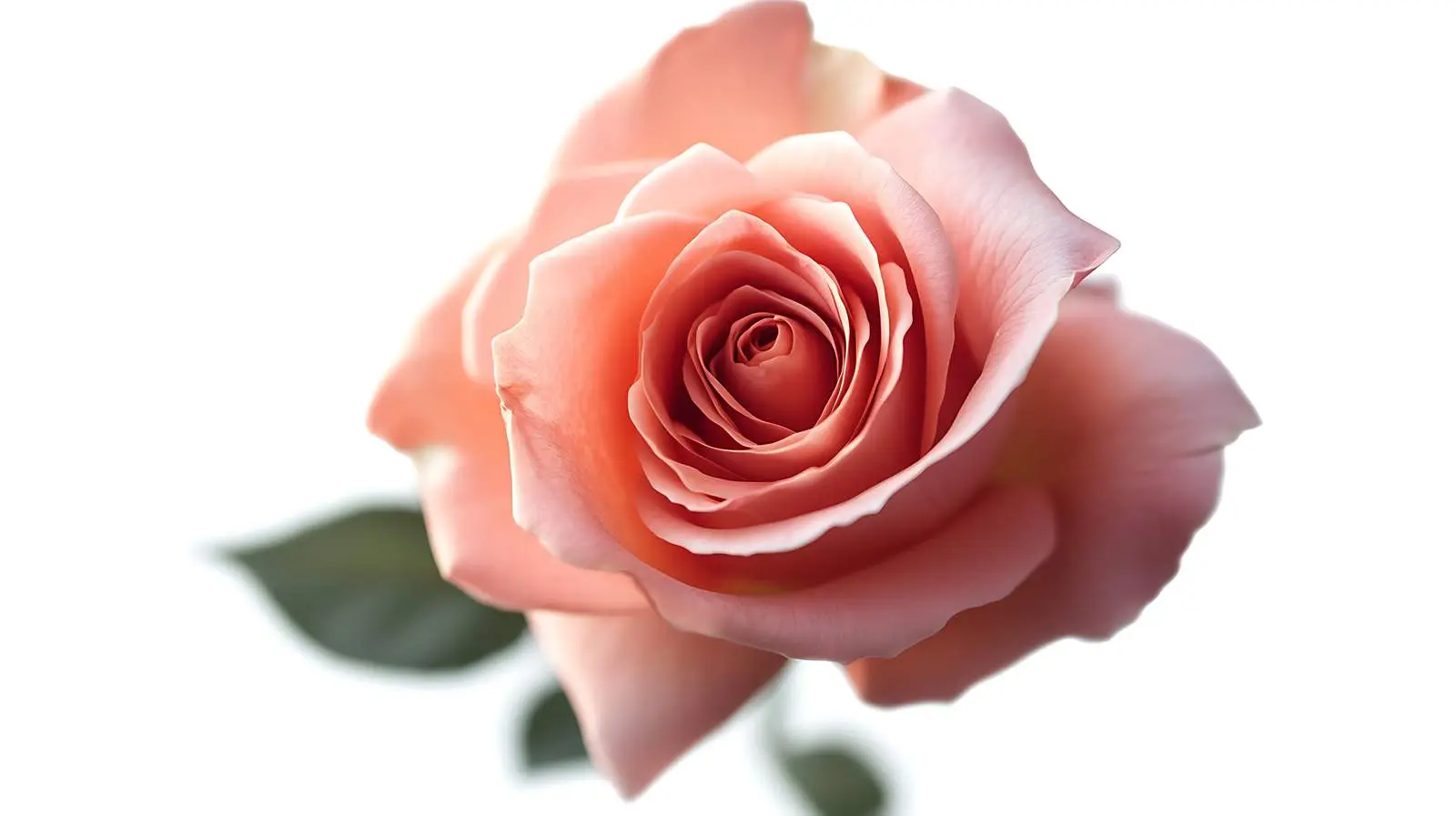 Elegant Rose on White Background — free download from Dotvec