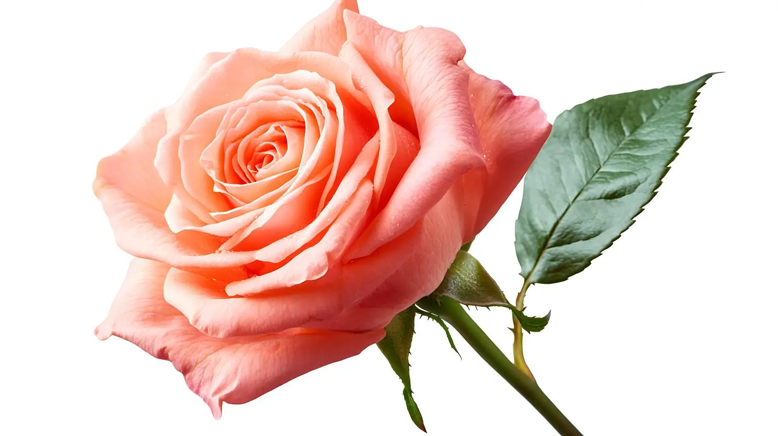 Beautiful Rose on White Background — free download from Dotvec