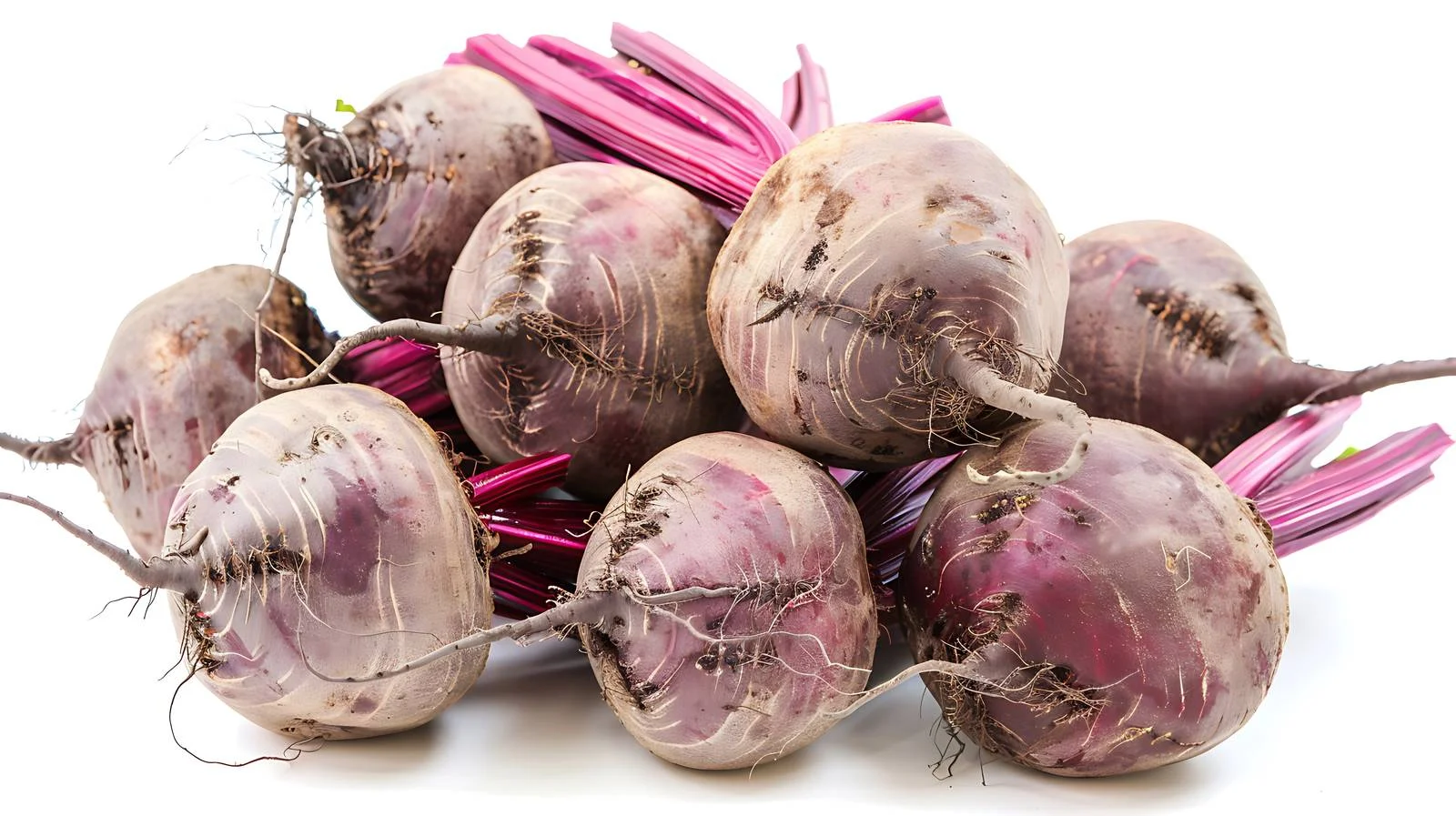 Vibrant beets display at market stall — free download from Dotvec