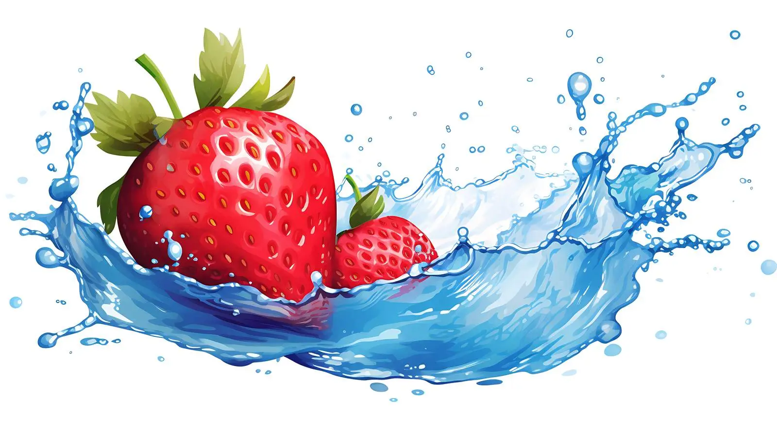 Vibrant Fruit Splash Photography — free download from Dotvec