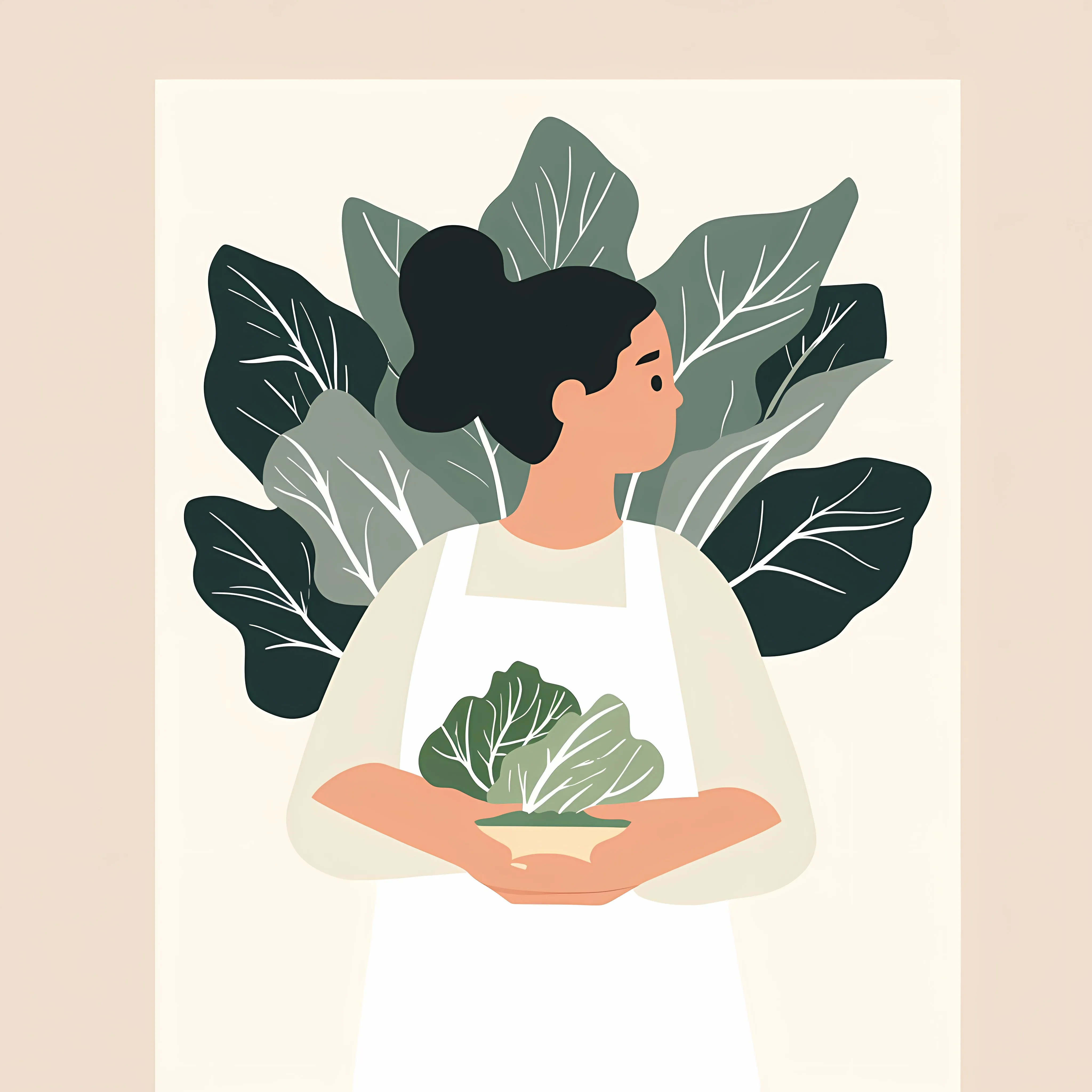Fresh Cabbage Vegetable Healthy Food Illustration — free download from Dotvec