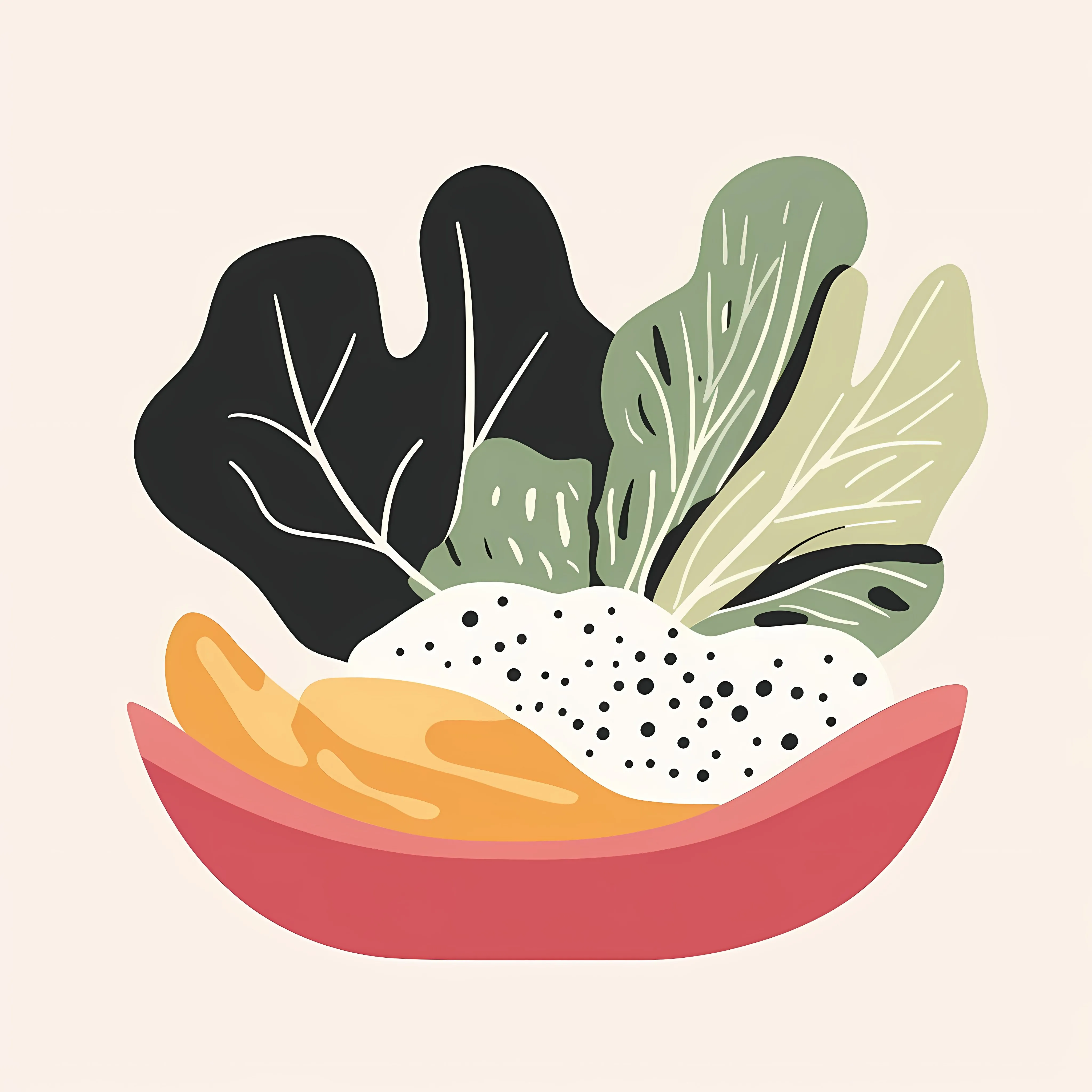 Fresh Cabbage Vegetable Healthy Food Illustration — free download from Dotvec