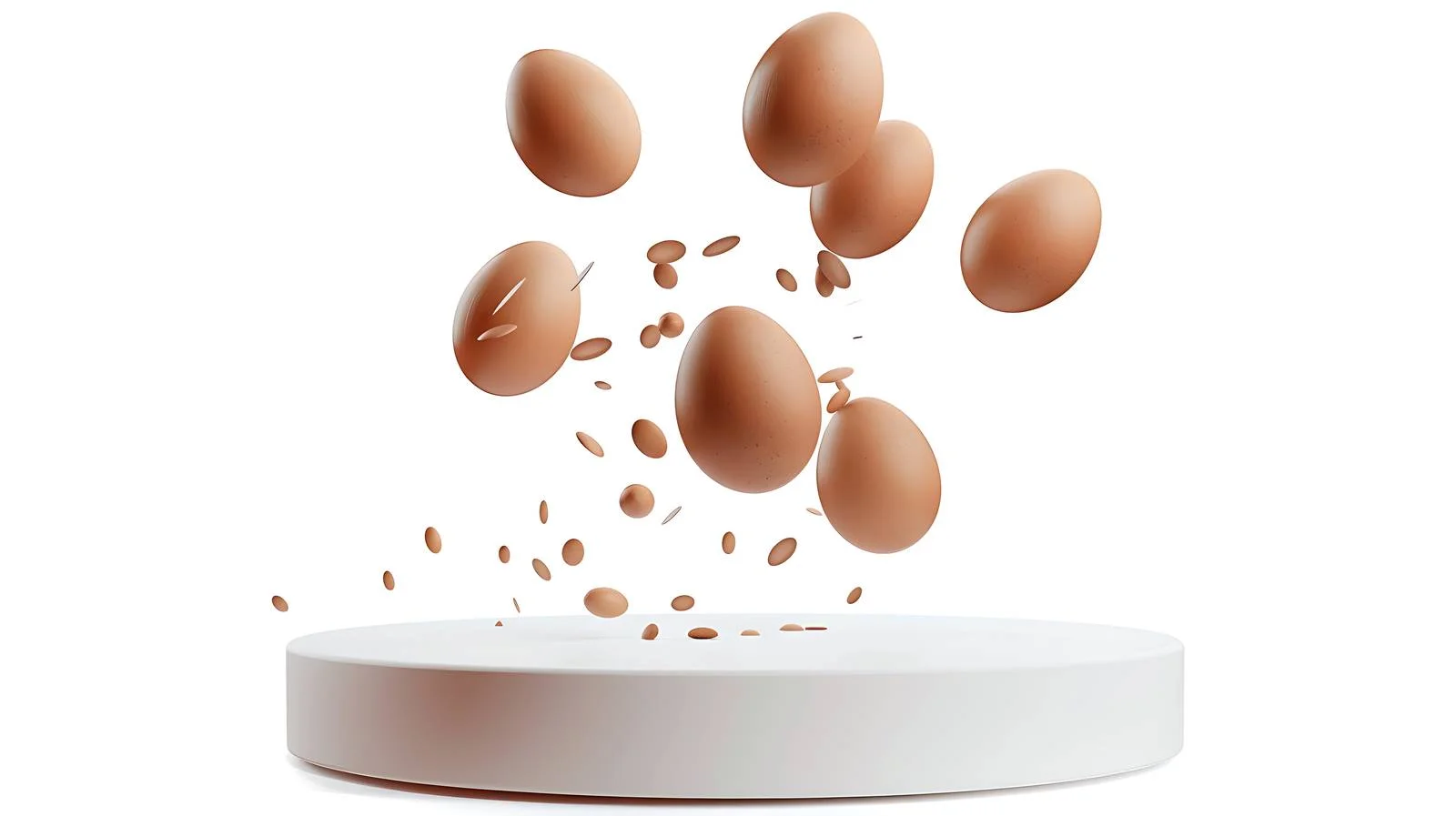 Eggs soaring above champion's podium – free podium image from Dotvec