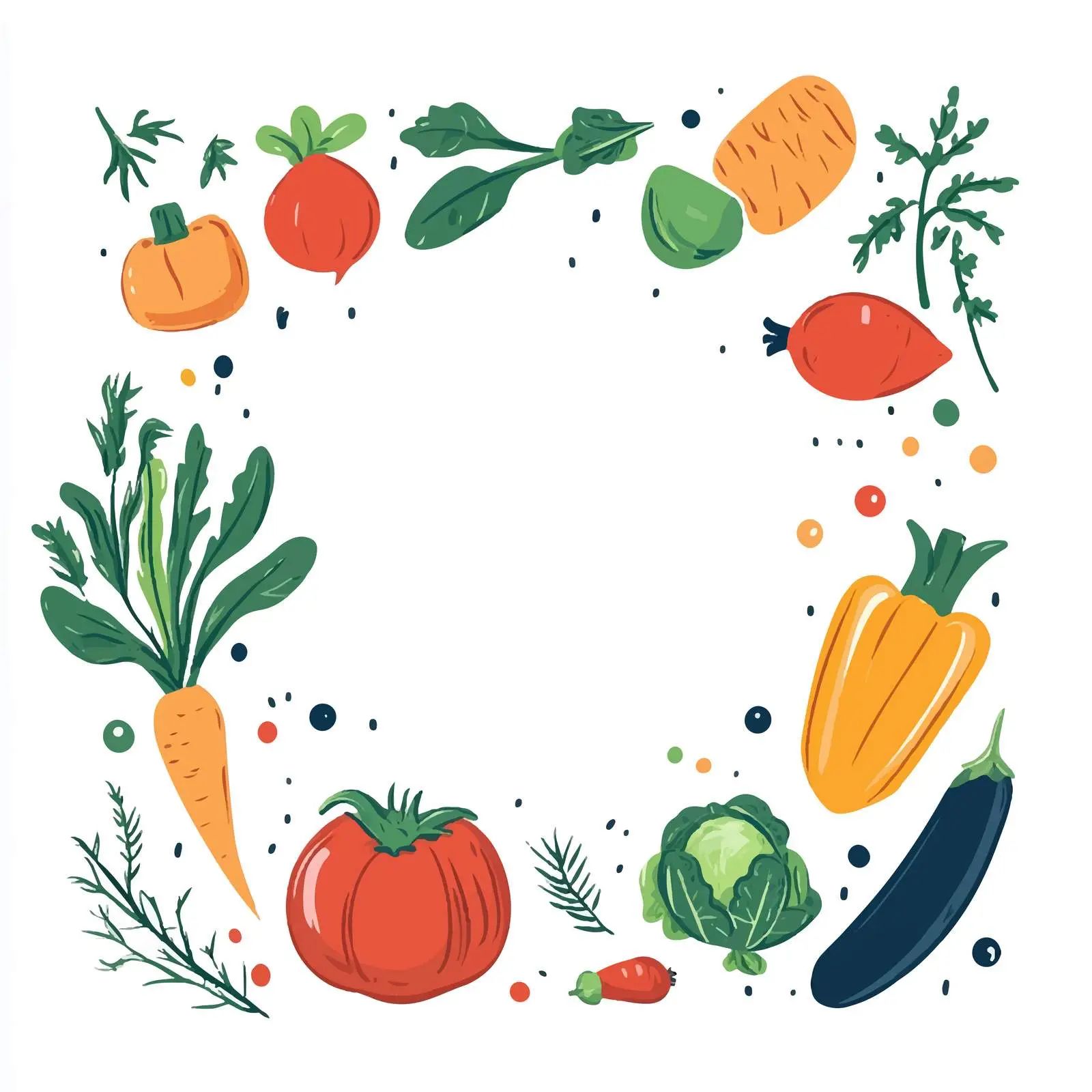 Fresh Farm Vegetables for Healthy Eating — free download from Dotvec
