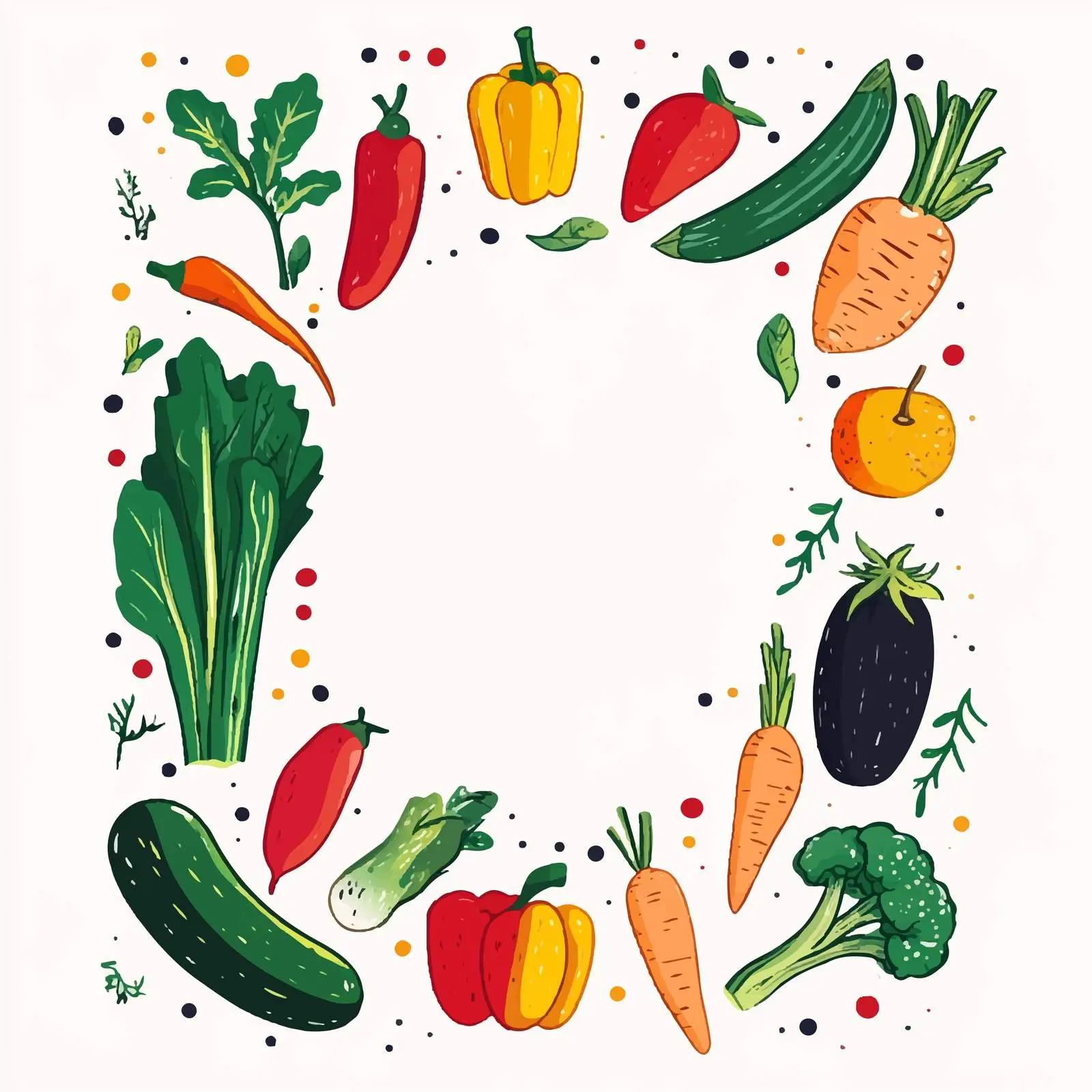 Fresh Farm Vegetables for Healthy Eating — free download from Dotvec