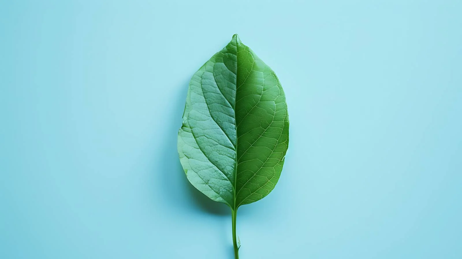 Minimal Concept Fresh Green Leaf — free download from Dotvec