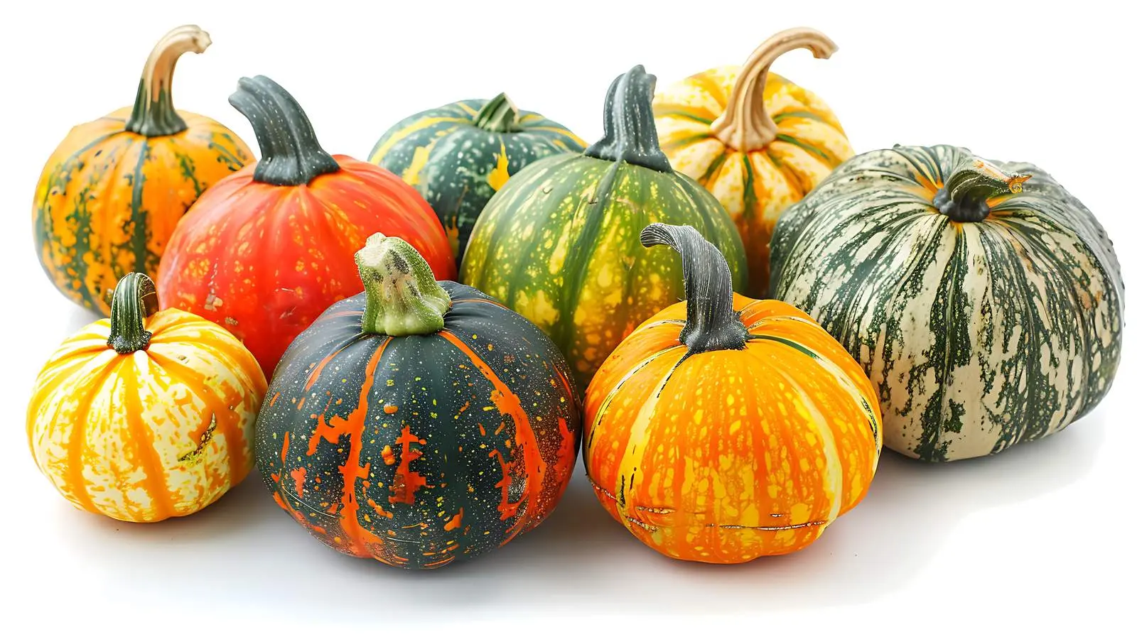 Colorful Pumpkins at Autumn Farmers Market — free download from Dotvec