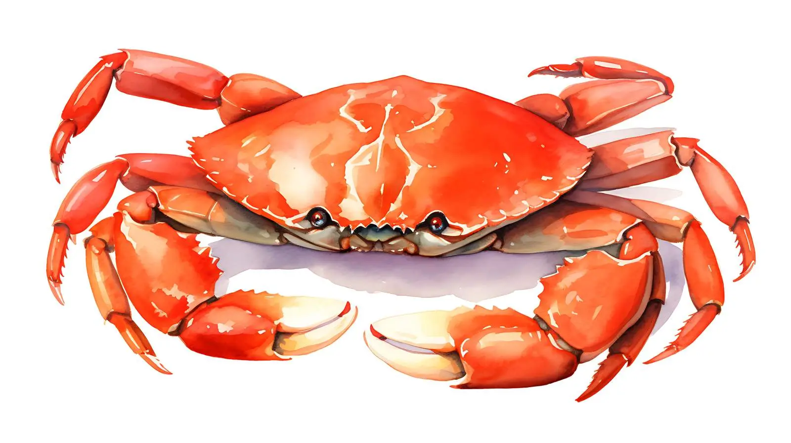 Crab Varieties Isolated on White Background — free download from Dotvec