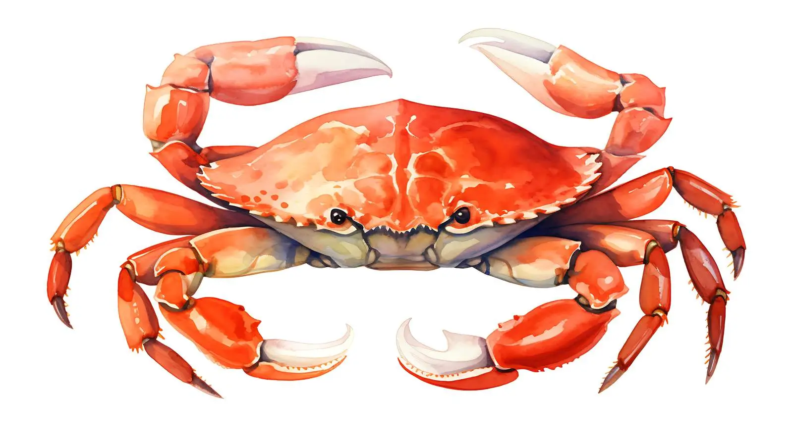 Crab Isolated on White Background — free download from Dotvec