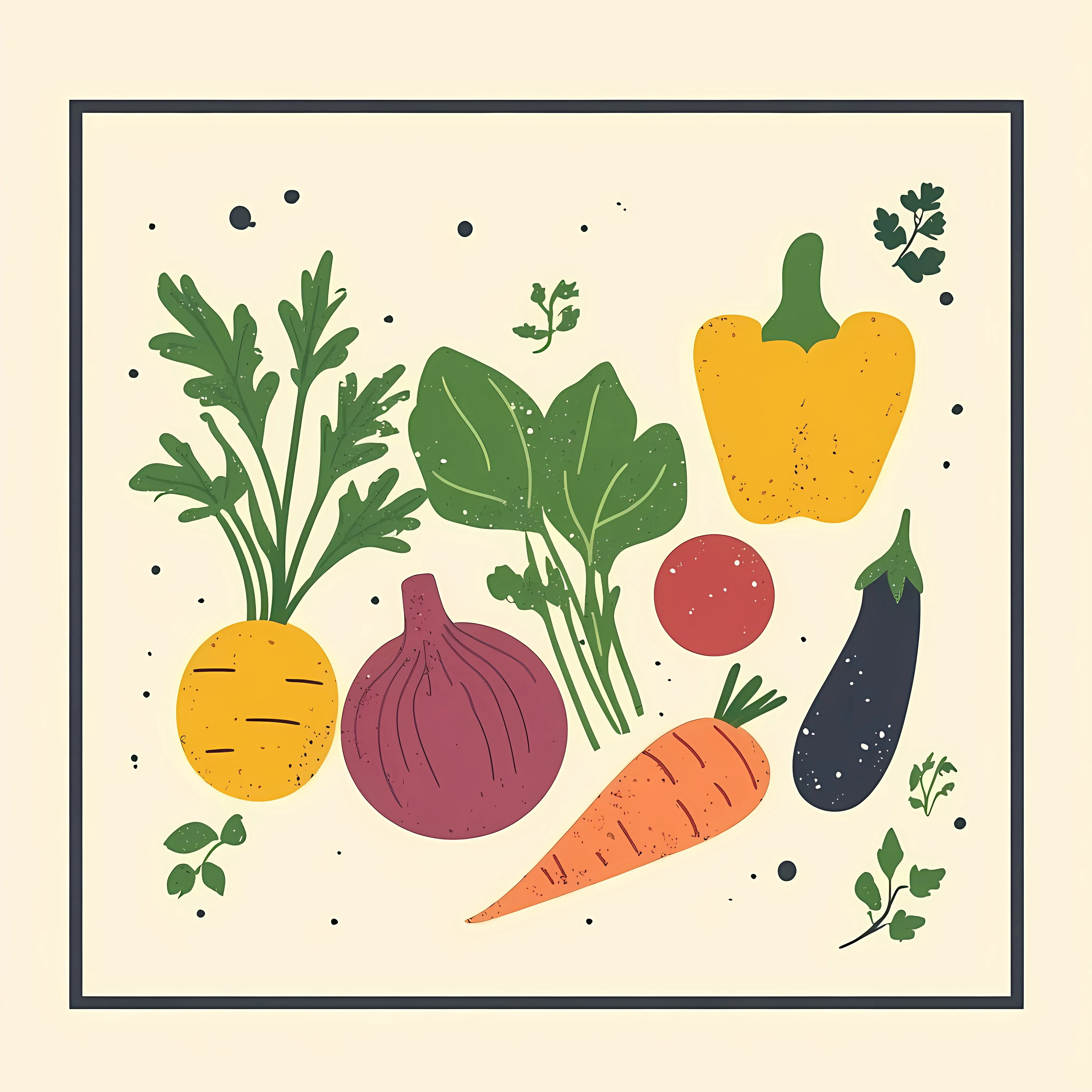 Fresh Organic Food Symbol Vector Illustration – free food quality image from Dotvec
