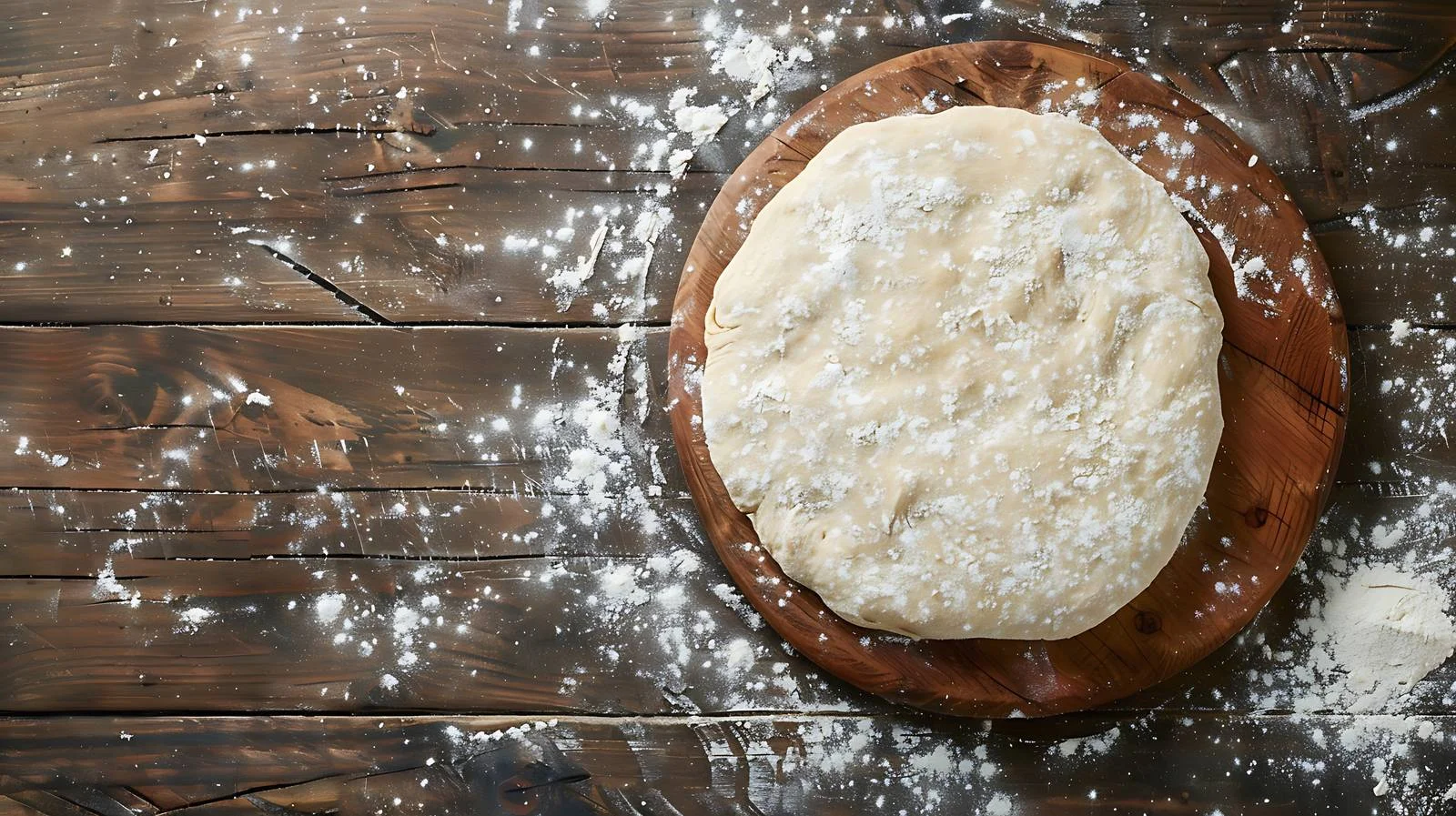 Raw Dough for Bread or Pizza — free download from Dotvec