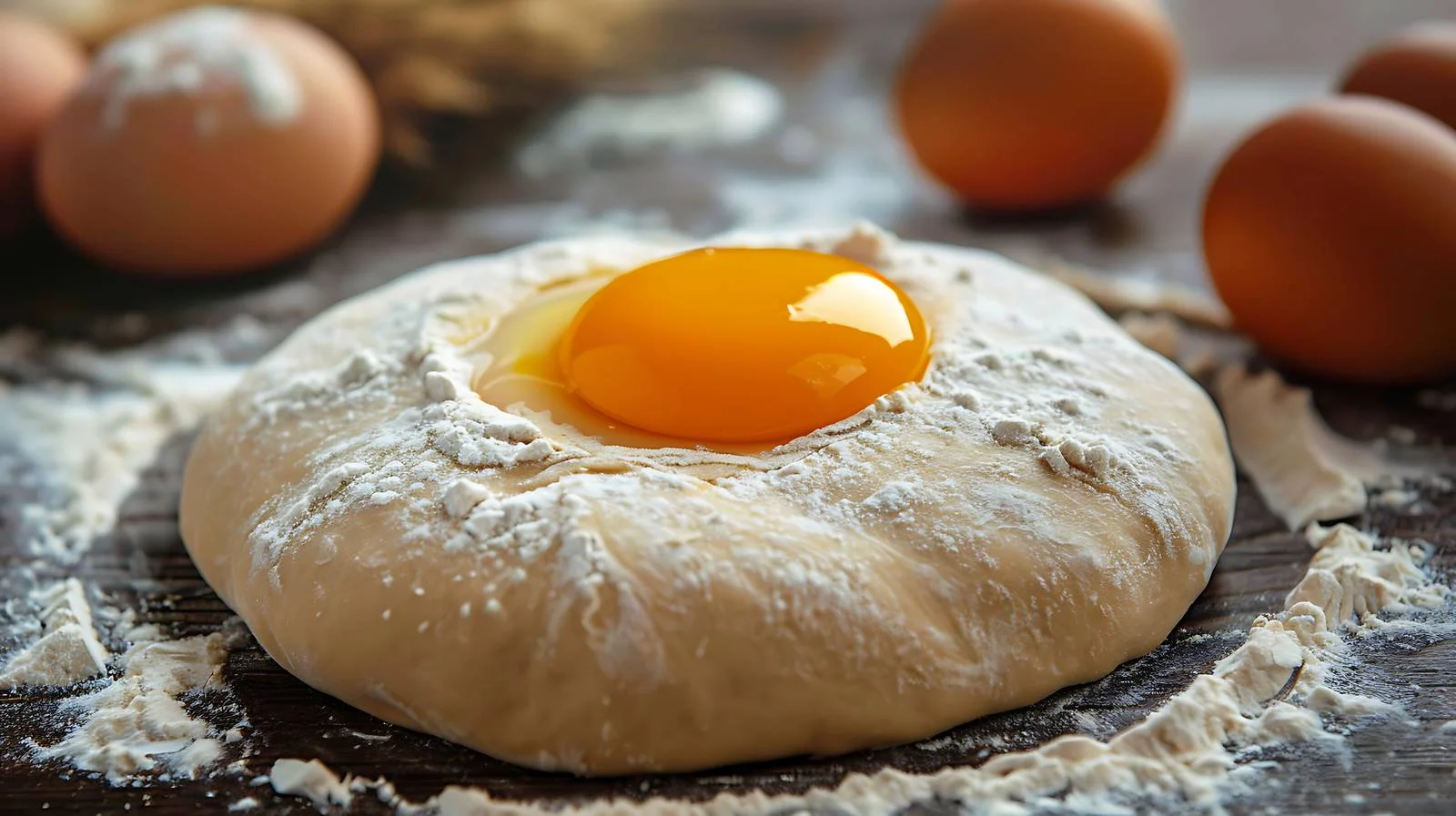 Raw Dough for Bread or Pizza — free download from Dotvec