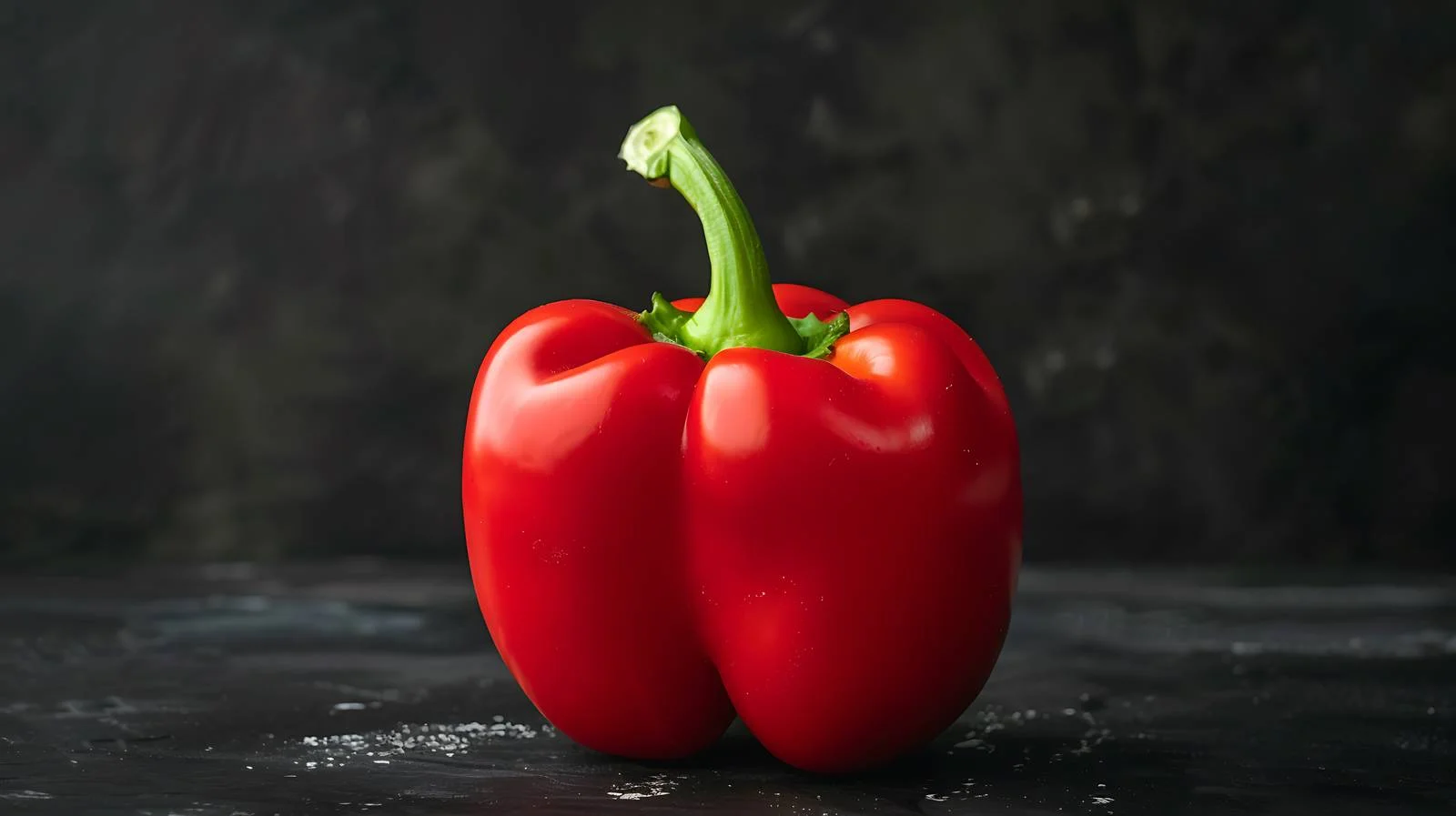 Vibrant Red Pepper on Black Background — free download from Dotvec