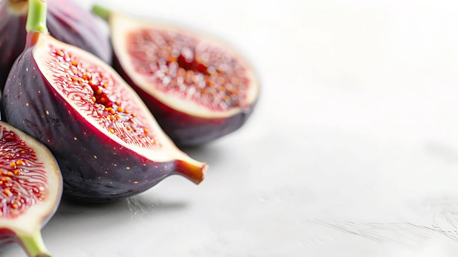 Vibrant Fig on Minimal Bright Background — free download from Dotvec