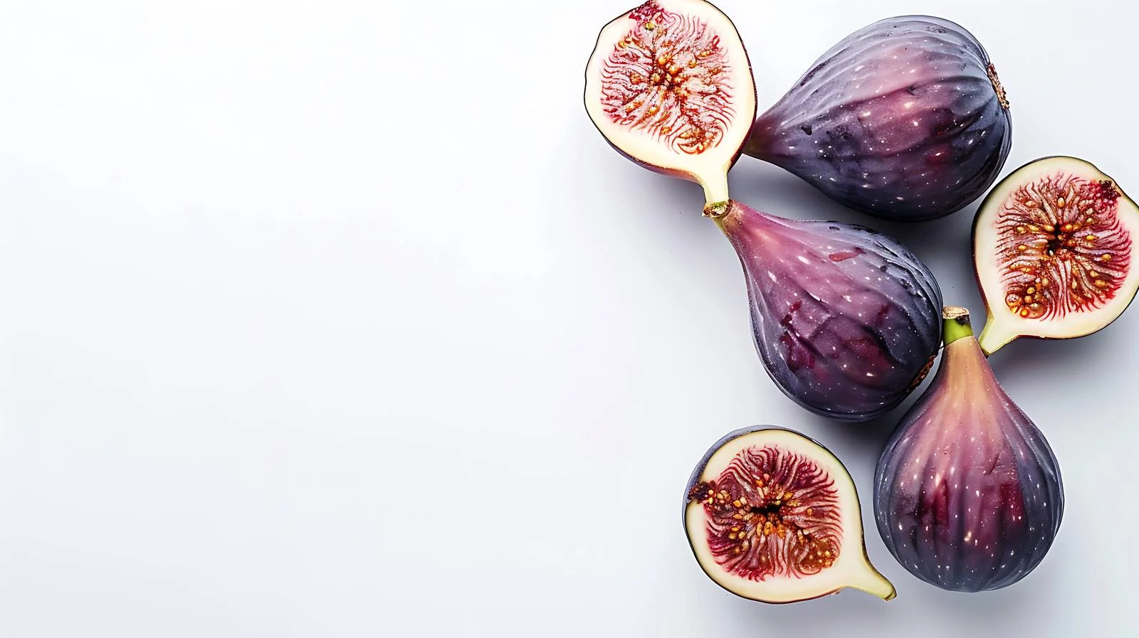 Bright Fig Minimal Food Photography — free download from Dotvec