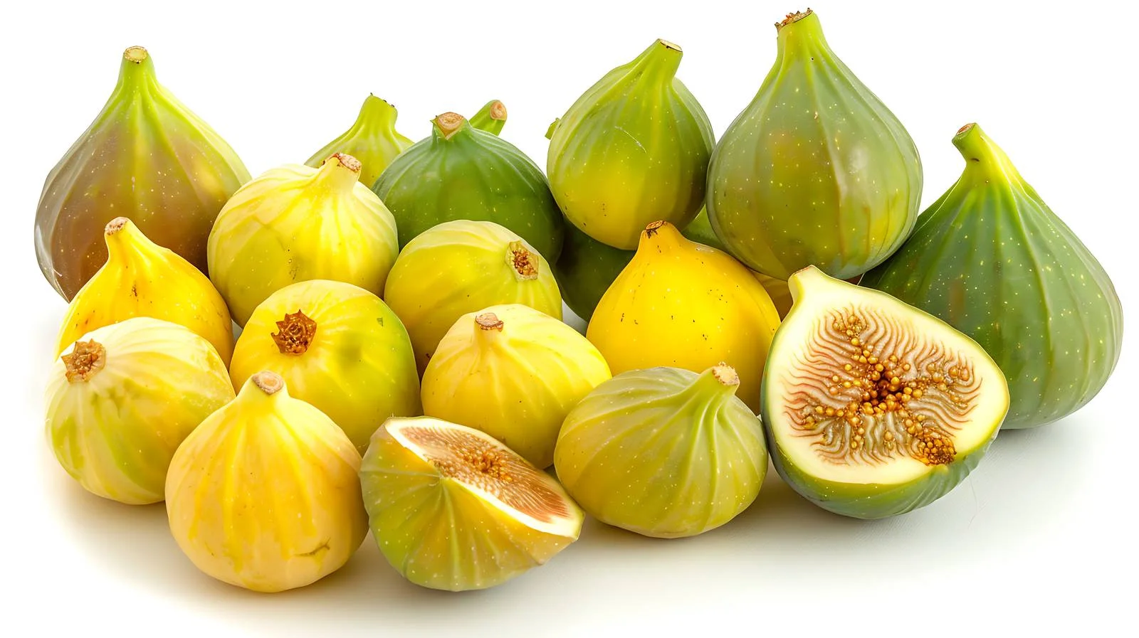 Vibrant Ripe Figs on Wooden Background — free download from Dotvec