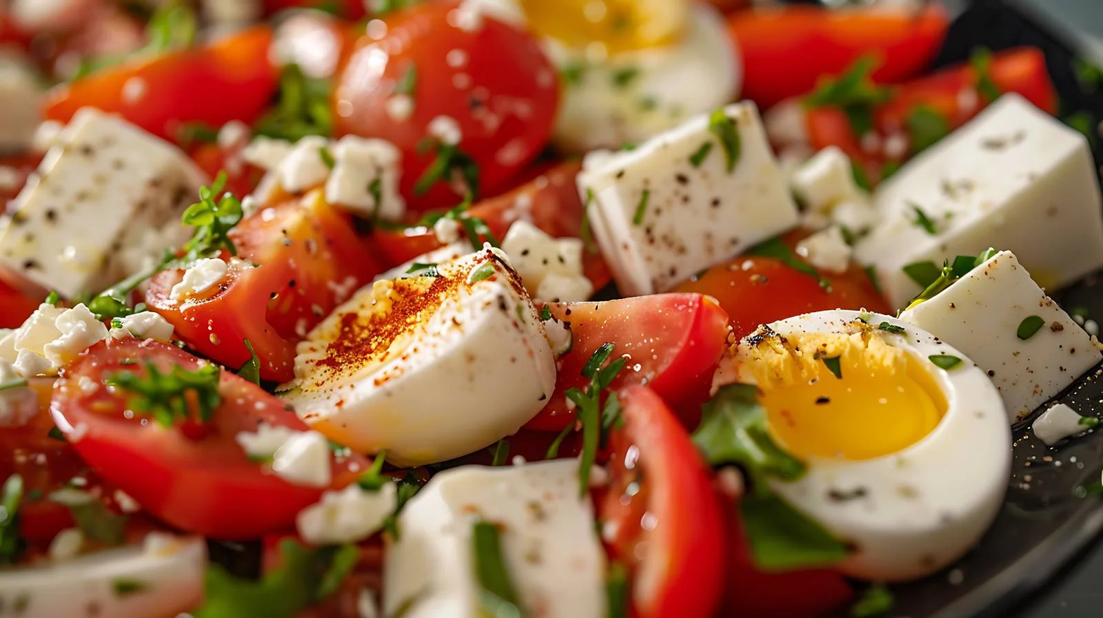 Colorful Fresh Salad Ingredients Composition — free download from Dotvec