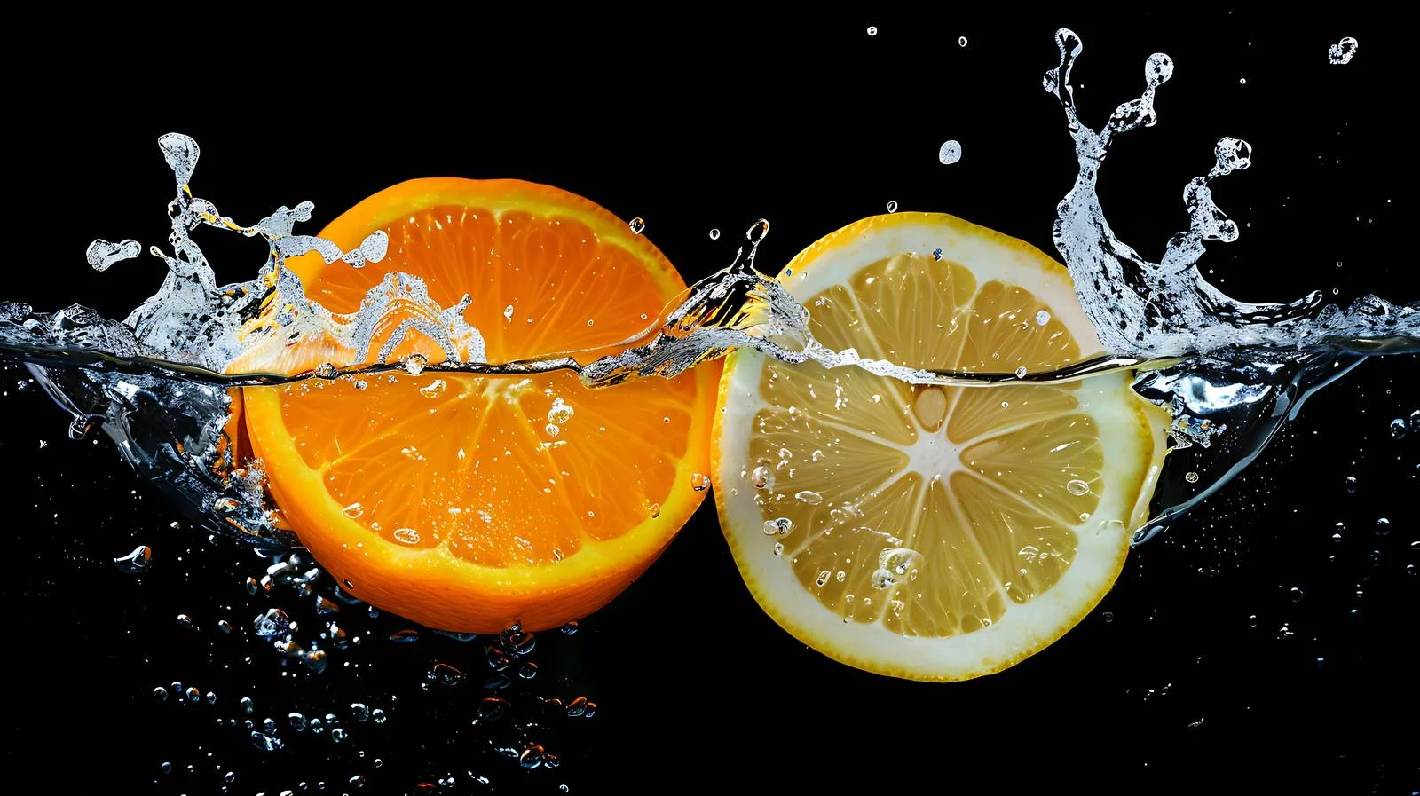 Citrus Splash Refreshment — free download from Dotvec