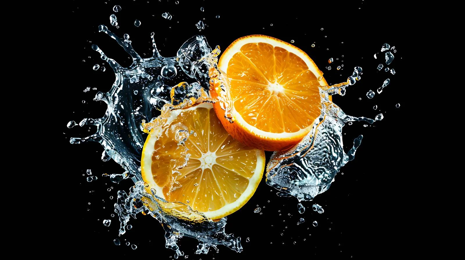 Citrus Splash Refreshment — free download from Dotvec