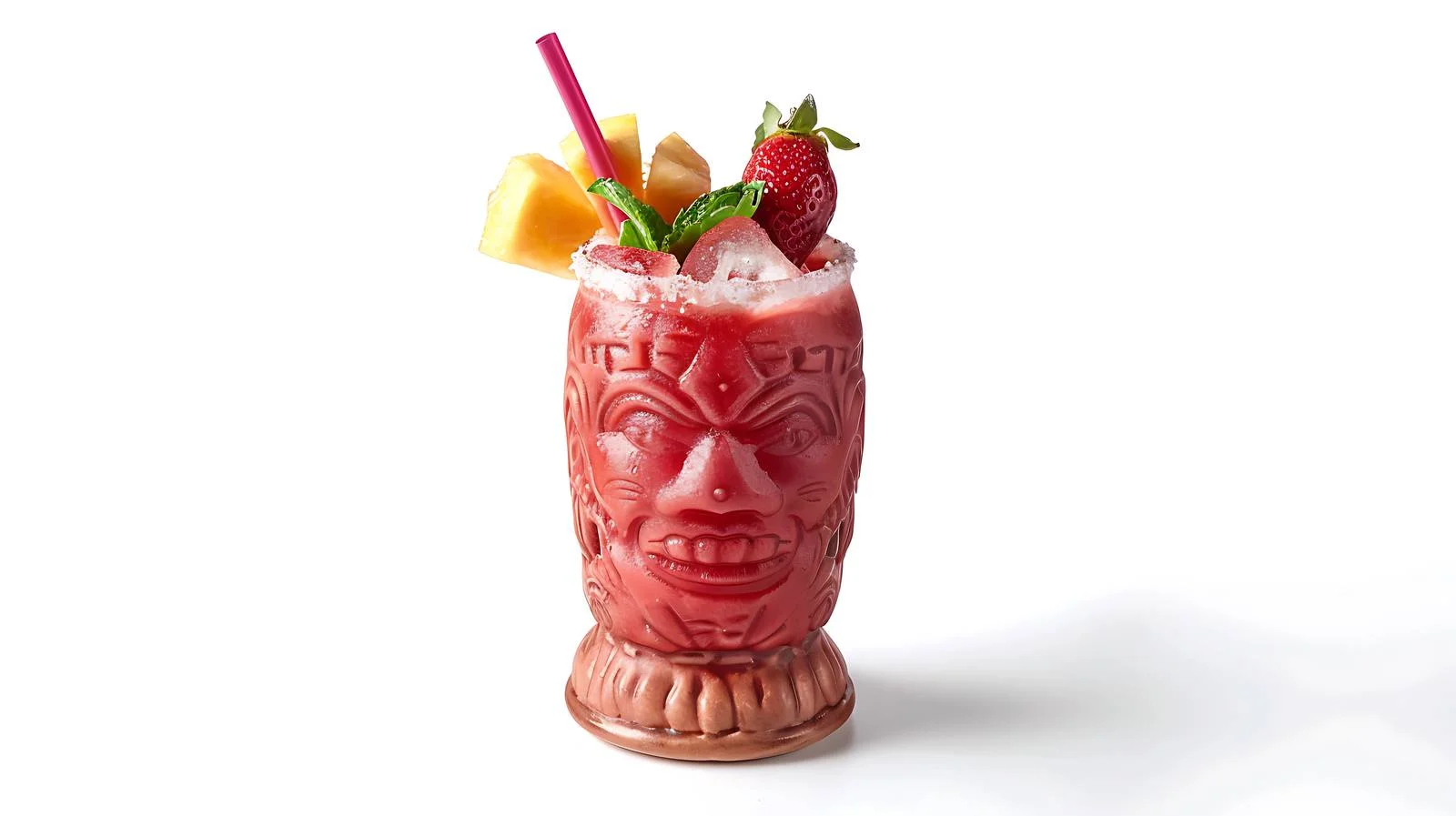 Tropical Zombie Tiki Cocktail Refreshment — free download from Dotvec