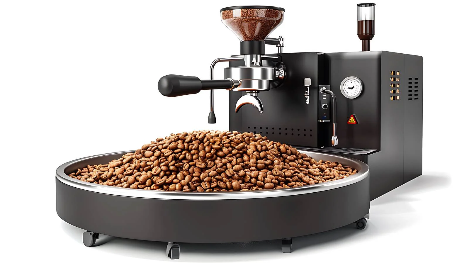 Artisan Display of Freshly Roasted Coffee Beans — free download from Dotvec