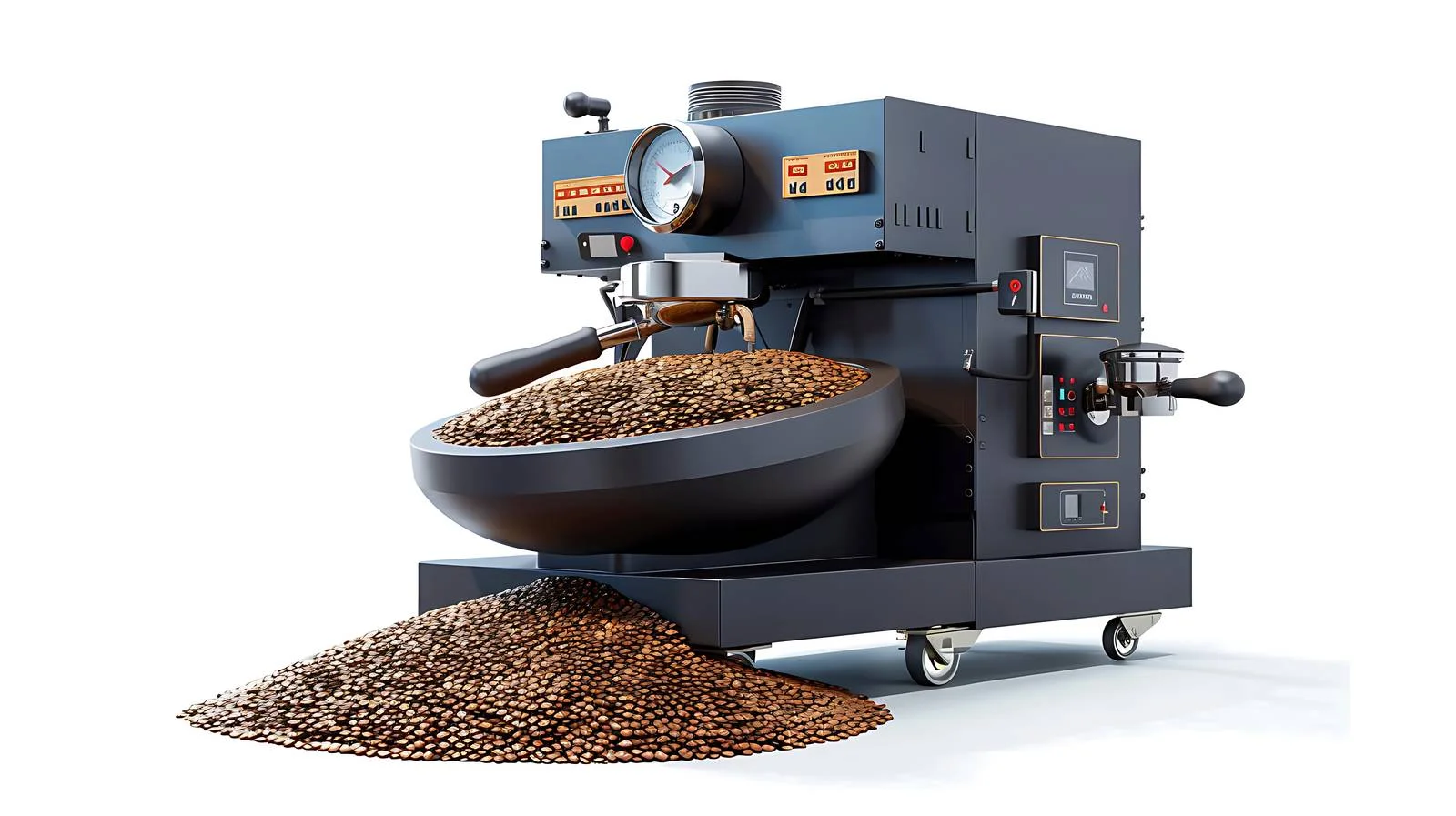 Delightful Fresh Roasted Coffee Beans Arrangement — free download from Dotvec