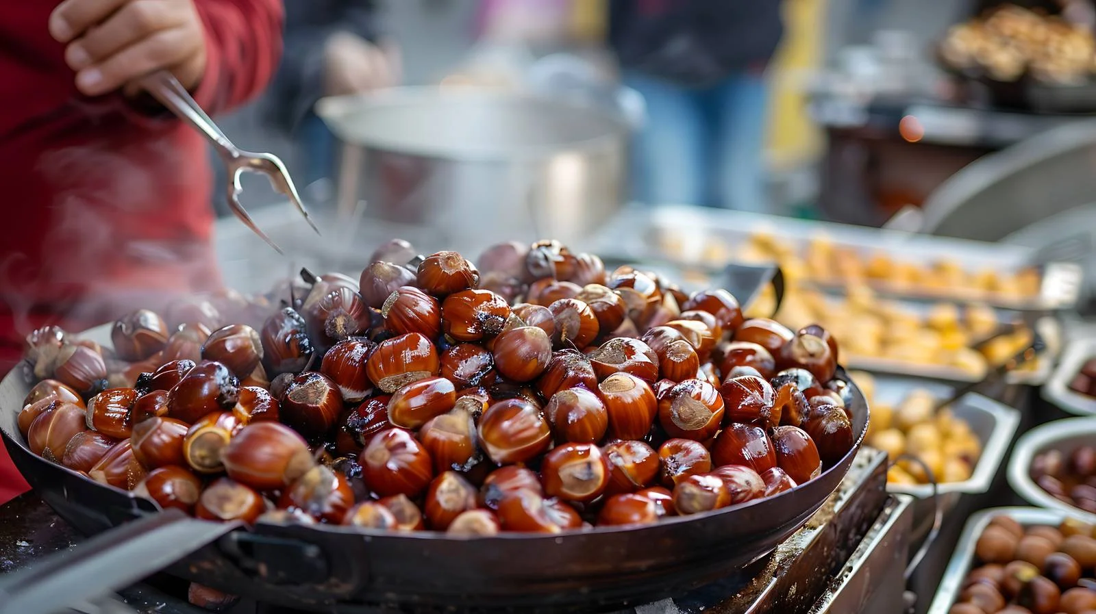 Istanbul Street Chestnut Vendor — free download from Dotvec