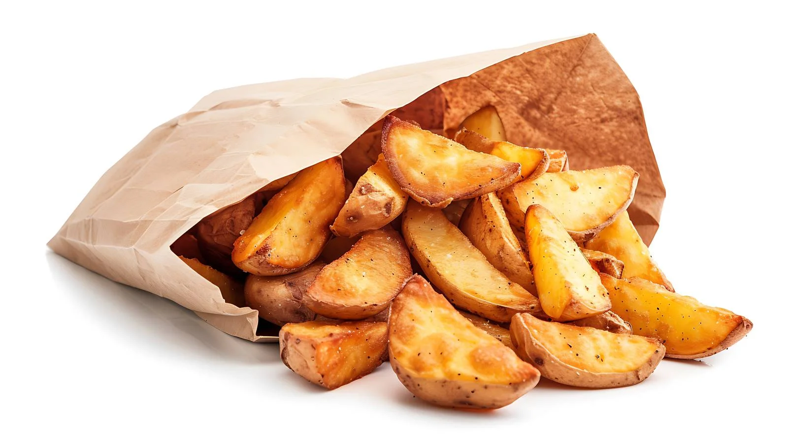 Crispy Potato Wedges Street Food — free download from Dotvec