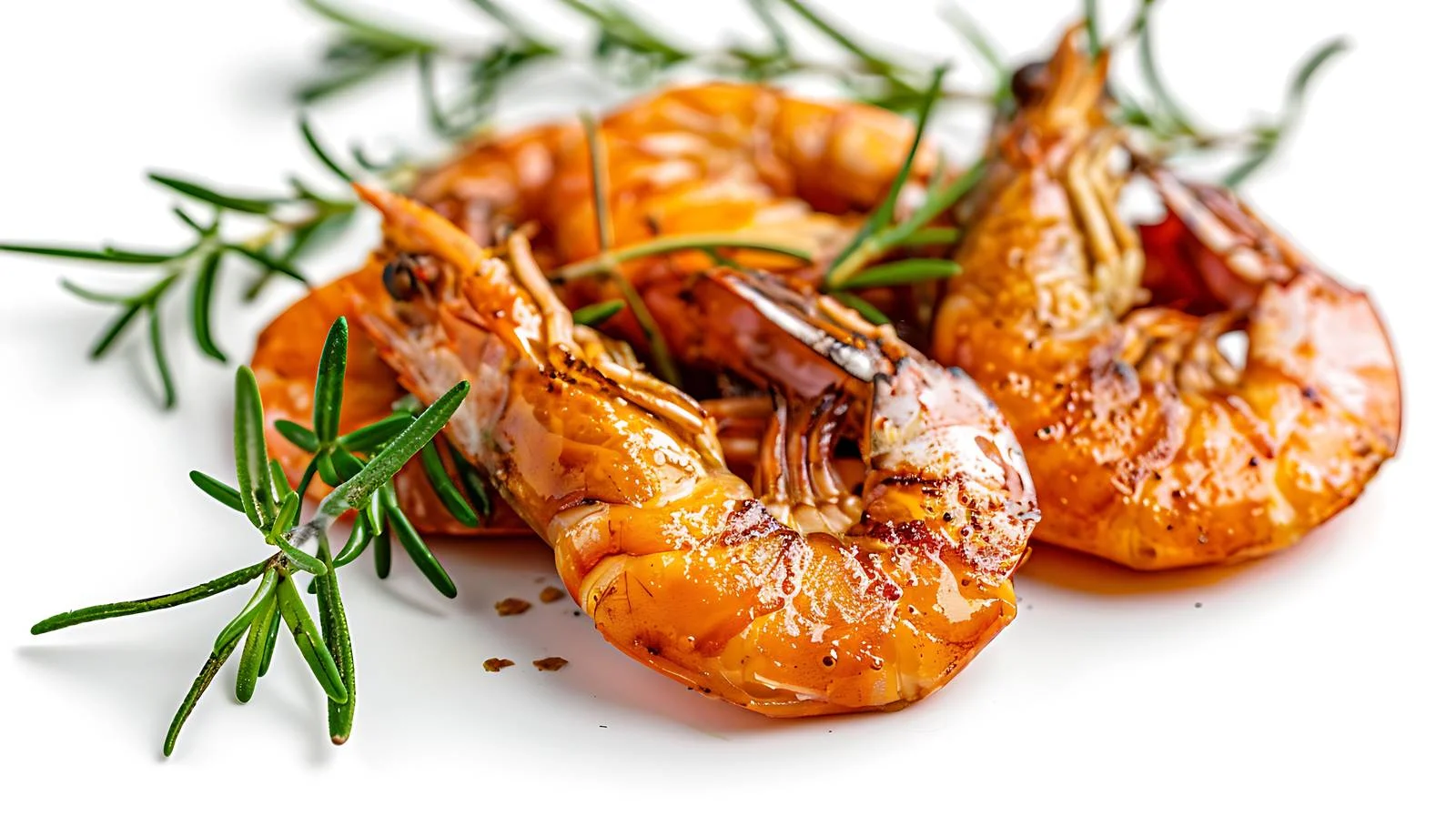 Gourmet Fried Prawns Close-Up — free download from Dotvec