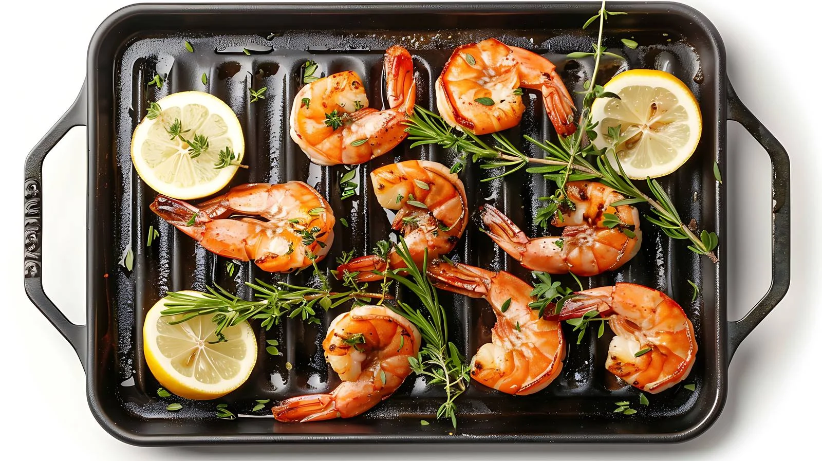 Succulent Grilled Shrimp with Herbs & Lemon — free download from Dotvec
