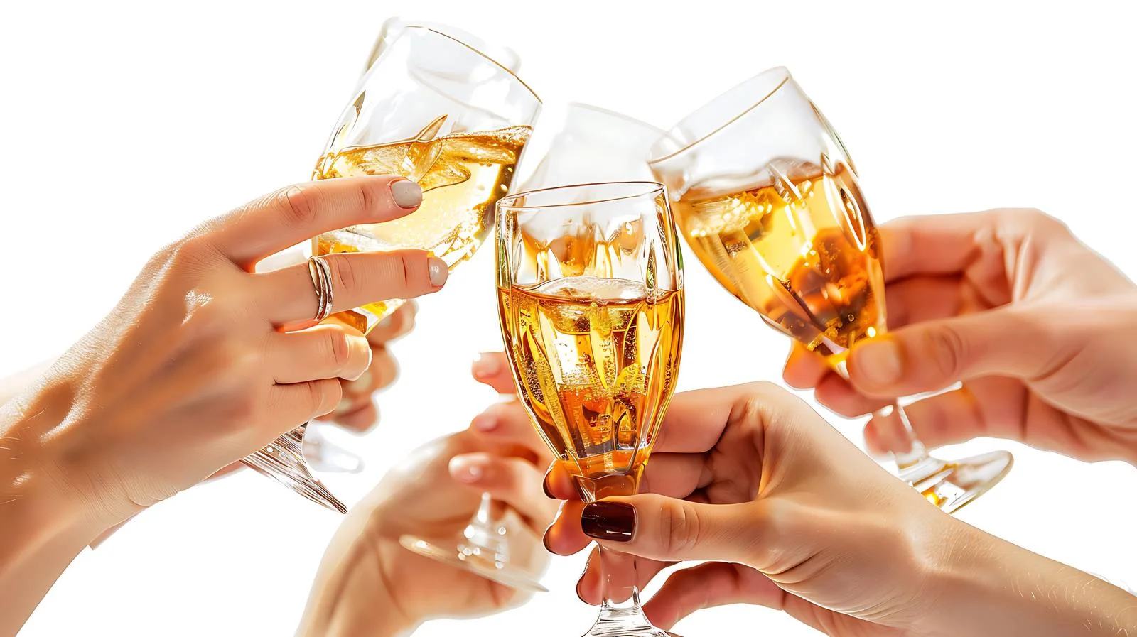 Friends Toasting Drinks at Isolated Bar — free download from Dotvec