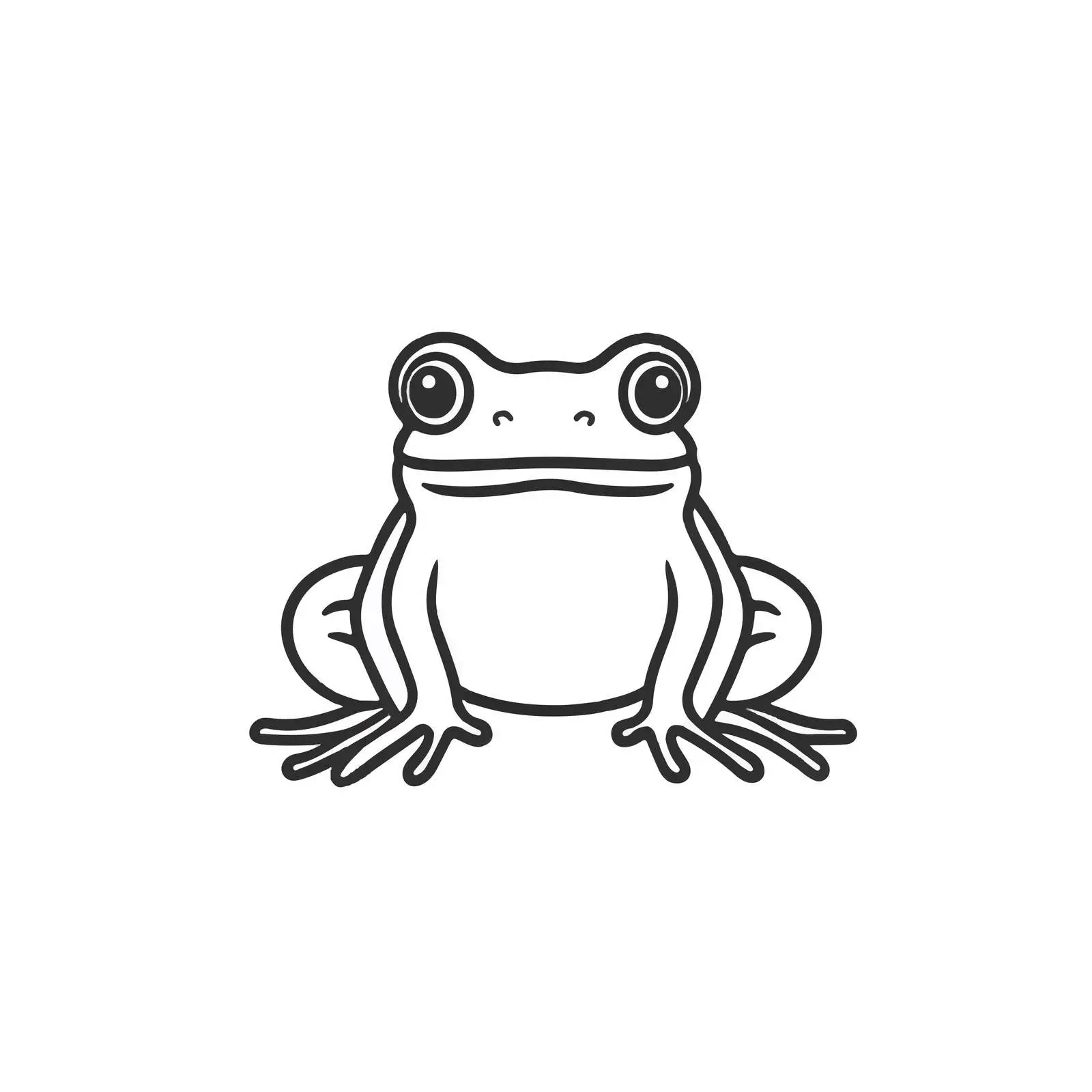 Frog Vector Illustration for Graphic Design — free download from Dotvec