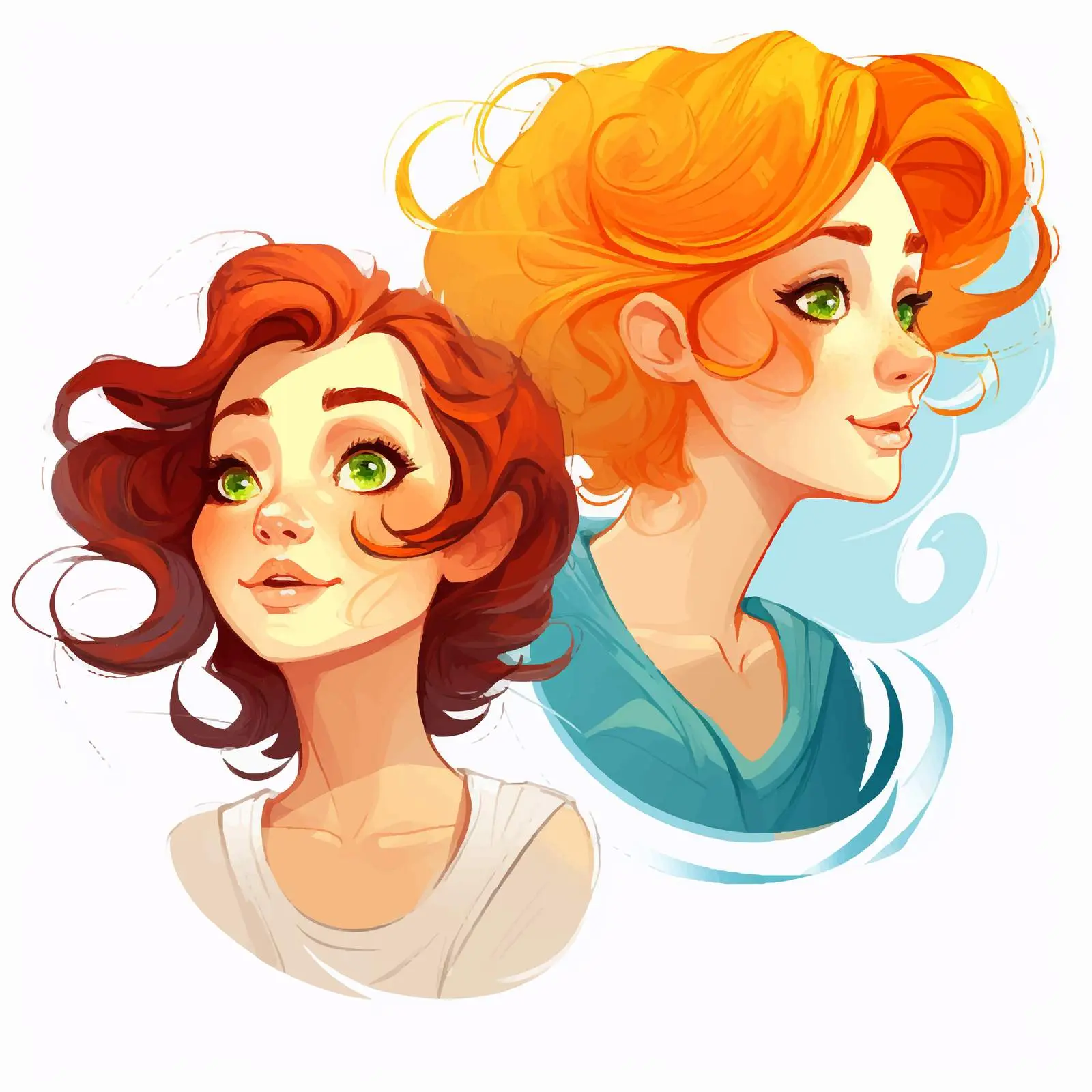 Colorful Vector Cartoon Character Design — free download from Dotvec