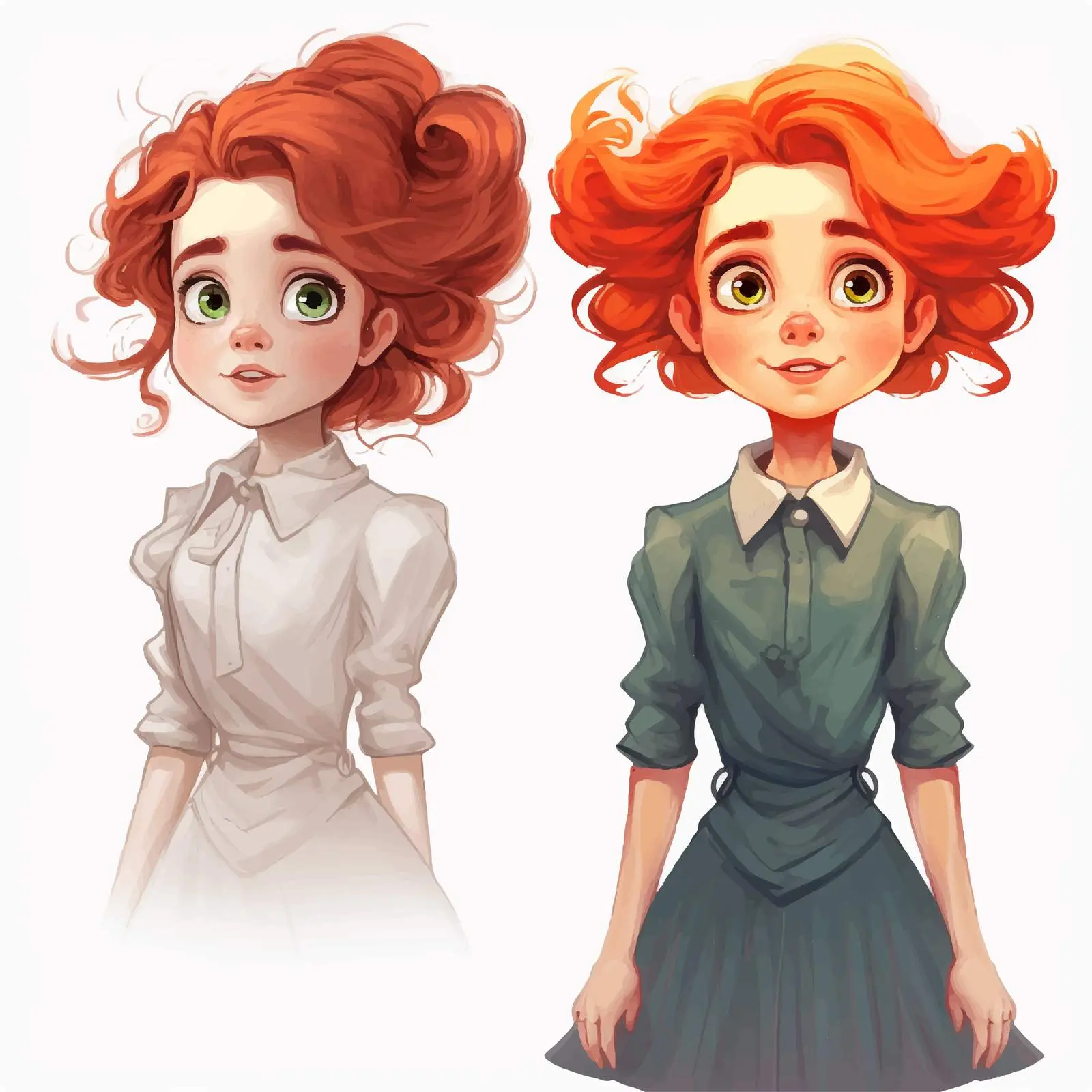 Colorful Cartoon Character Vector Illustration — free download from Dotvec