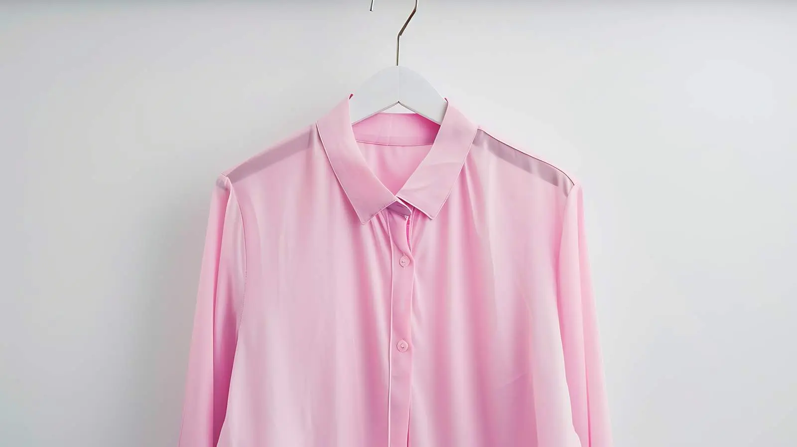 Trendy Pink Female Blouse on Hanger – free elegant blouse image from Dotvec