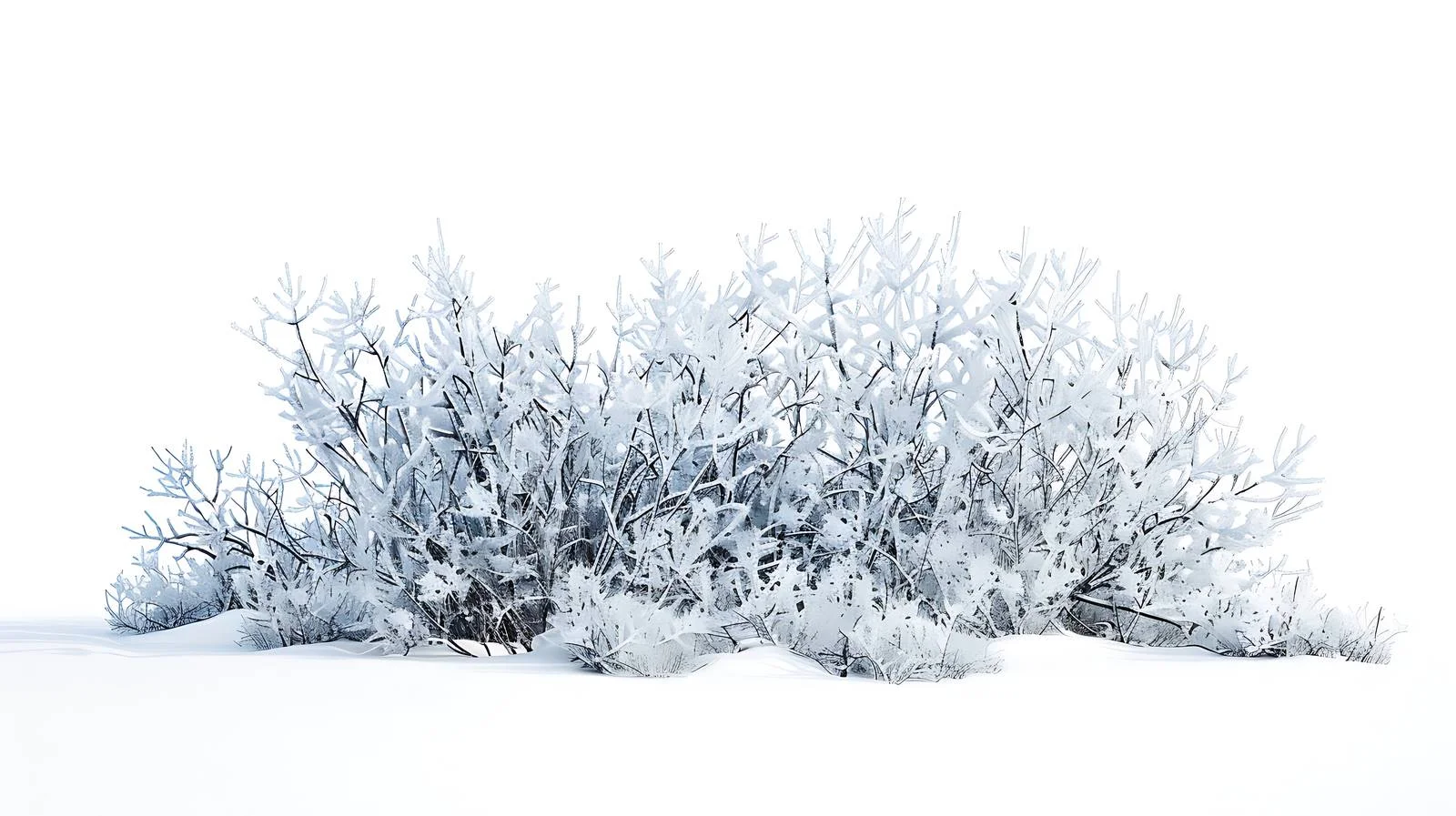Winter Wonderland: Snow-Covered Tree Branches — free download from Dotvec