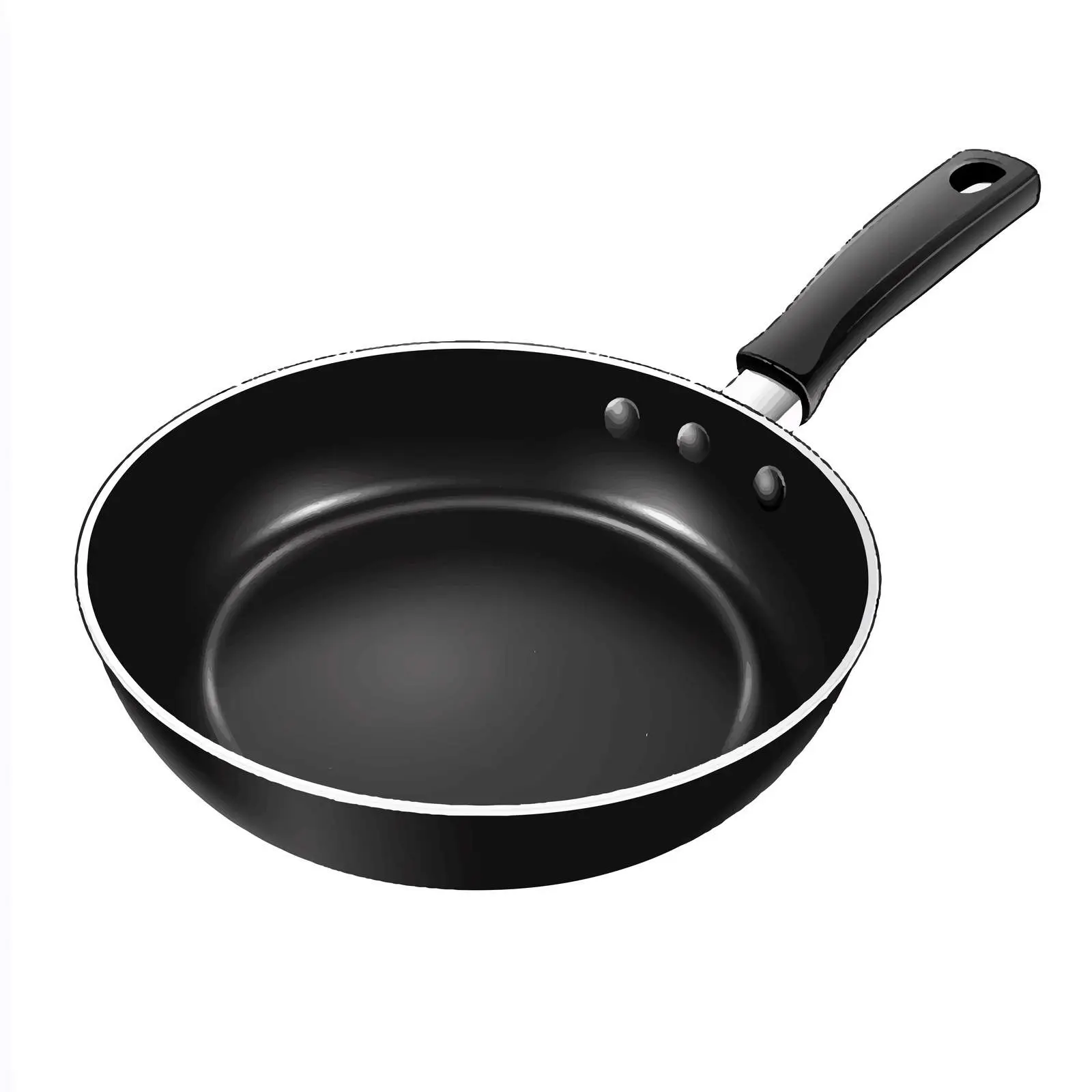 Fried Egg in Frying Pan Vector Illustration — free download from Dotvec