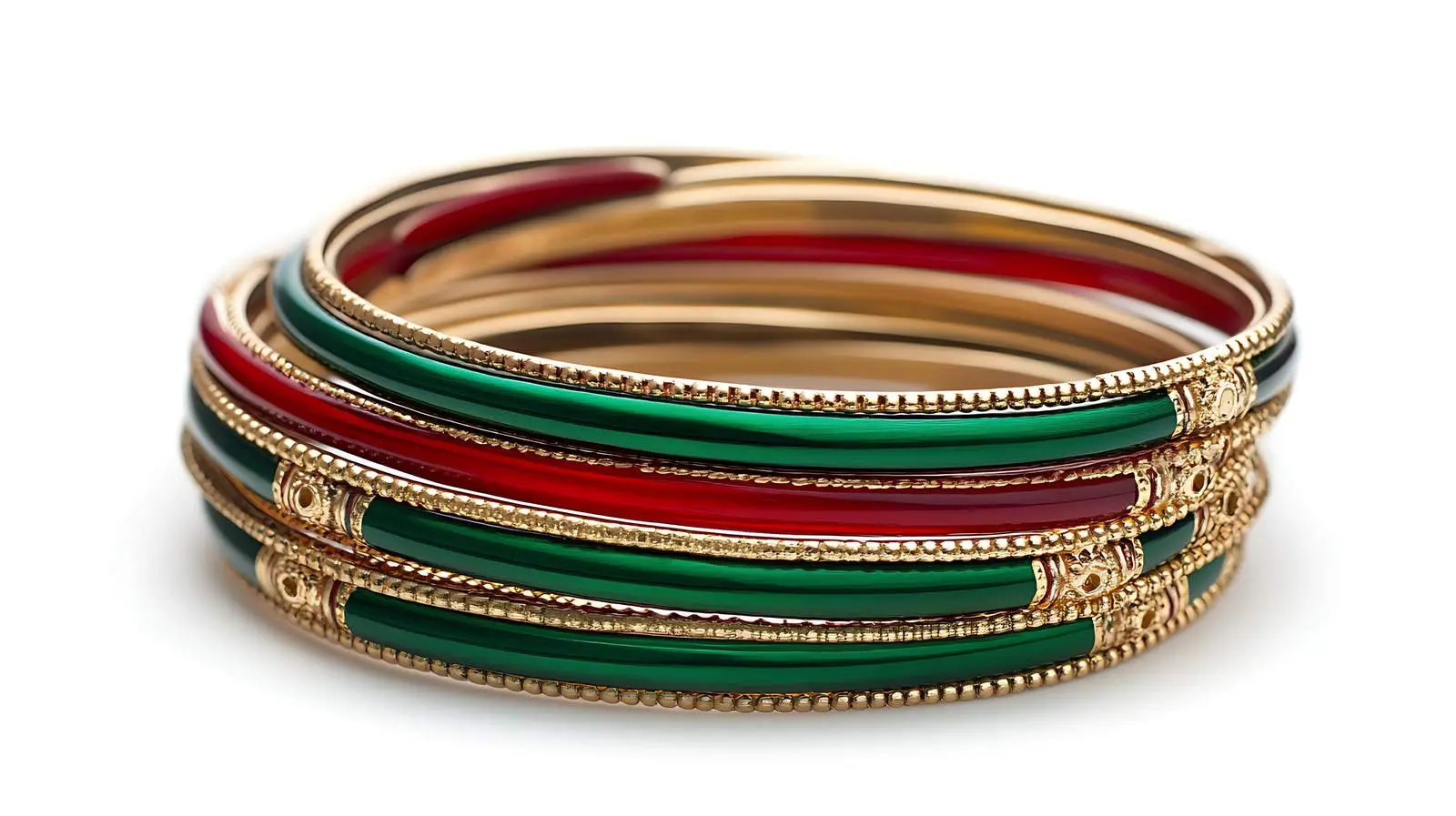 Green Bangles Side View Photography — free download from Dotvec