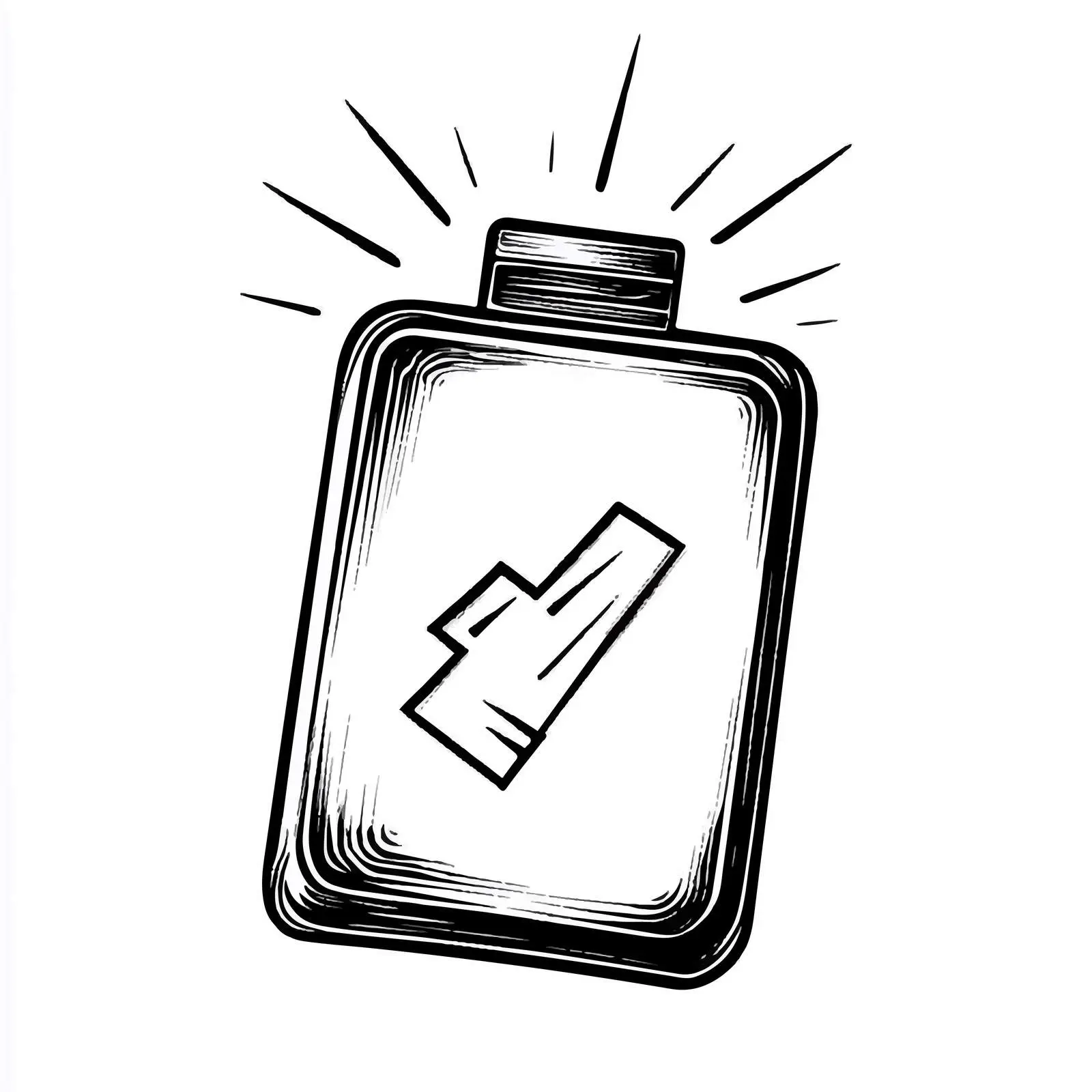 Cartoon Full Battery Symbol Vector Illustration — free download from Dotvec